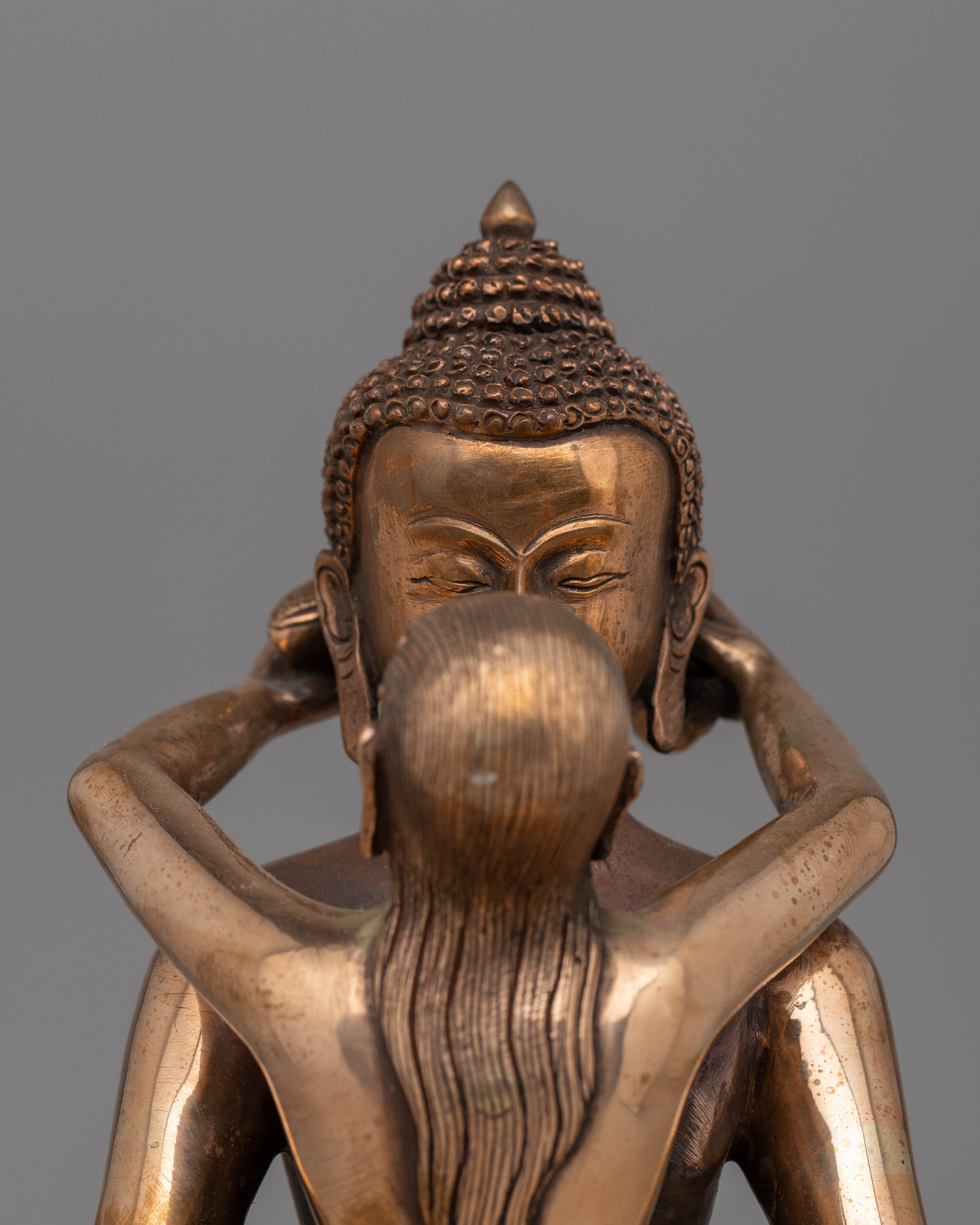 Tibetan Samantabhadra Yab-Yum Statue | Buddhist meditation decor