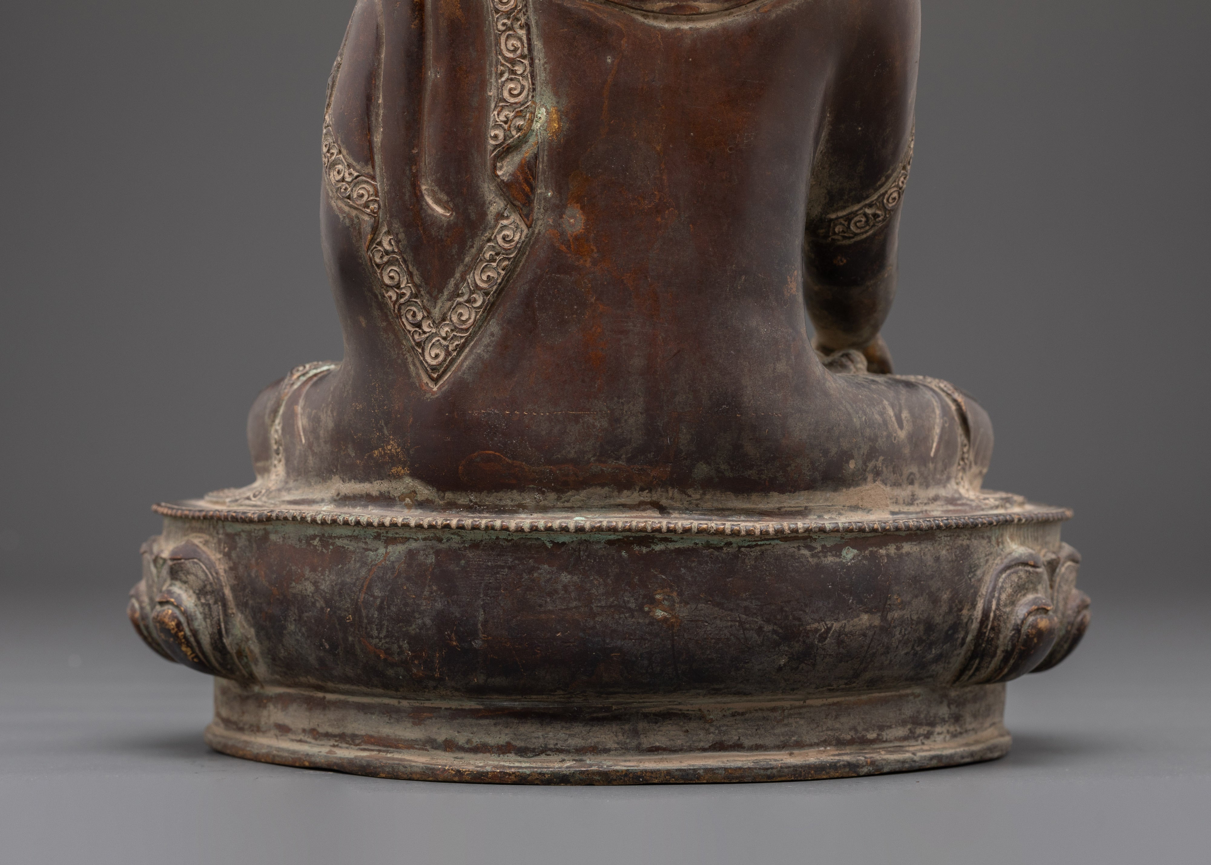 Spiritual Enlightenment Shakyamuni Statue | Handcrafted Copper Buddha Sculpture