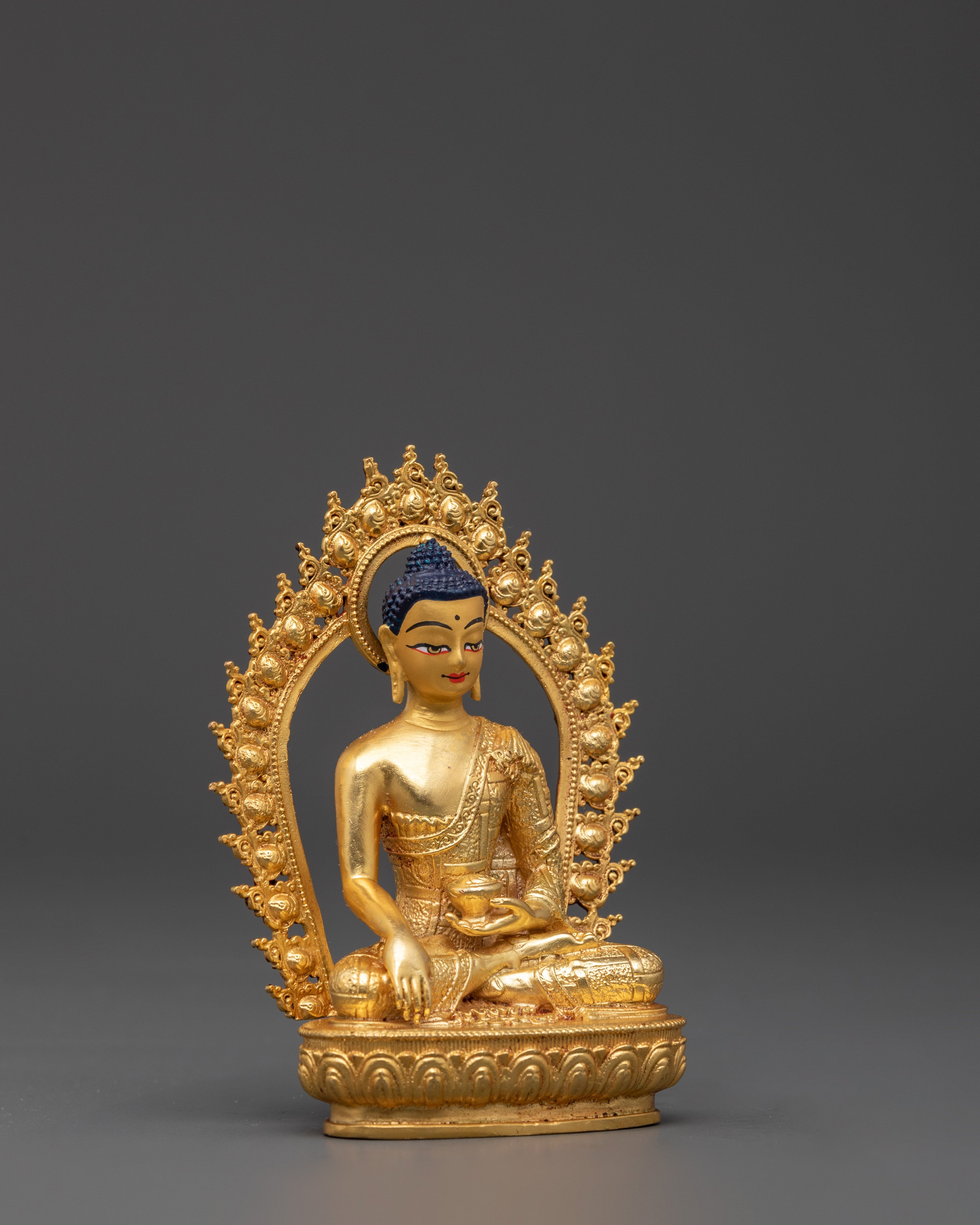 Sacred Himalayan Shakyamuni Buddha Statue | Peaceful Buddha Figurine for Meditation