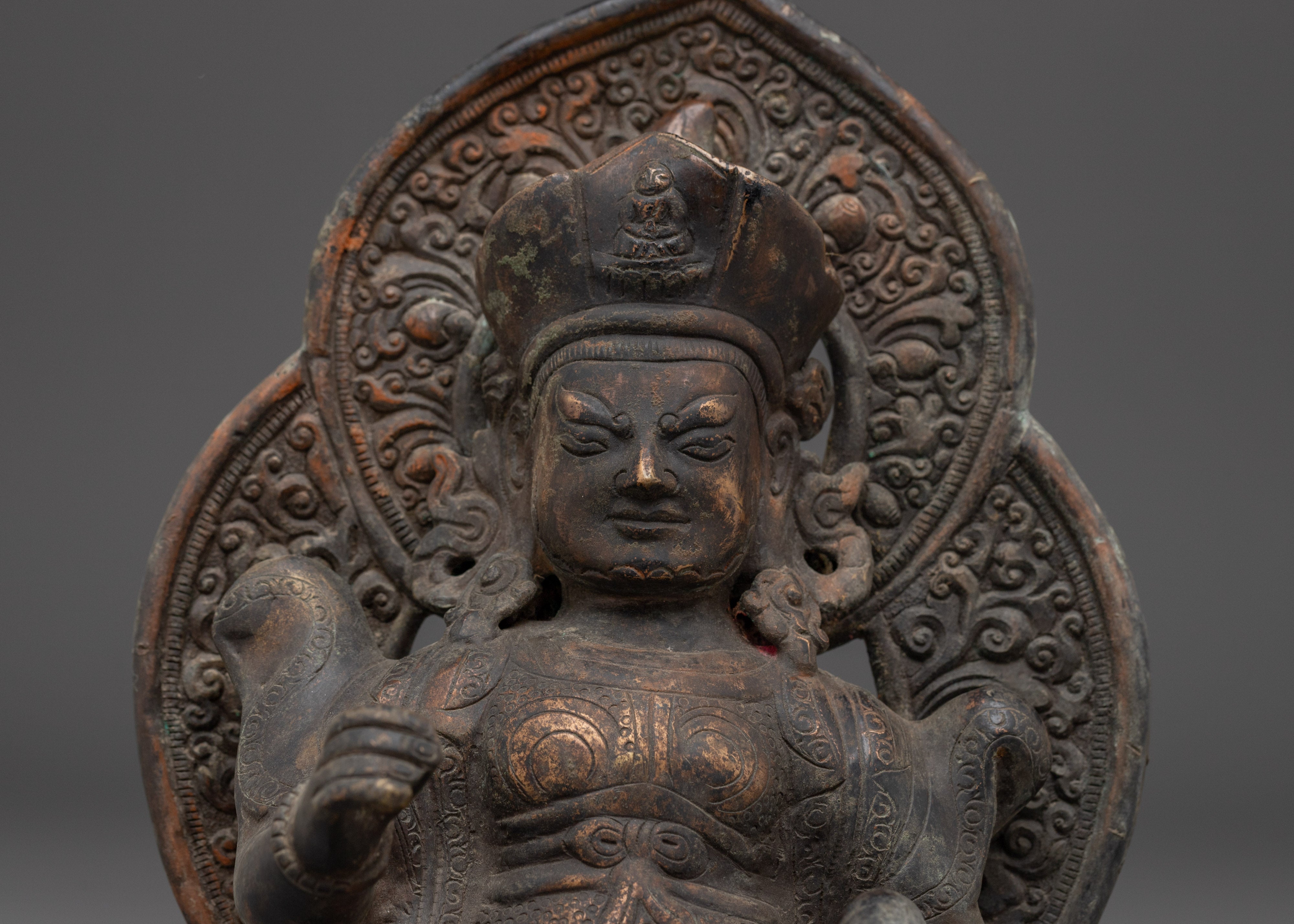 Vaishravana Statue | Protection Altar Decor