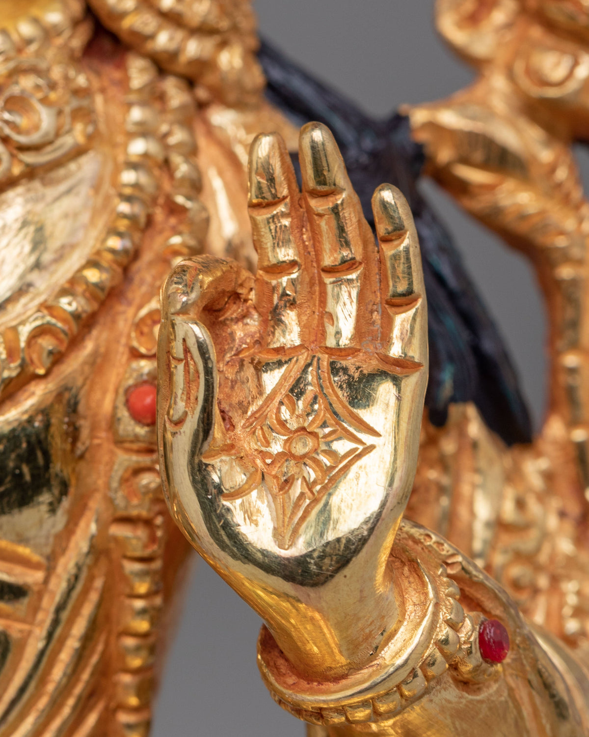Sacred Wisdom Manjushri Statue | Tibetan Buddhist Deity