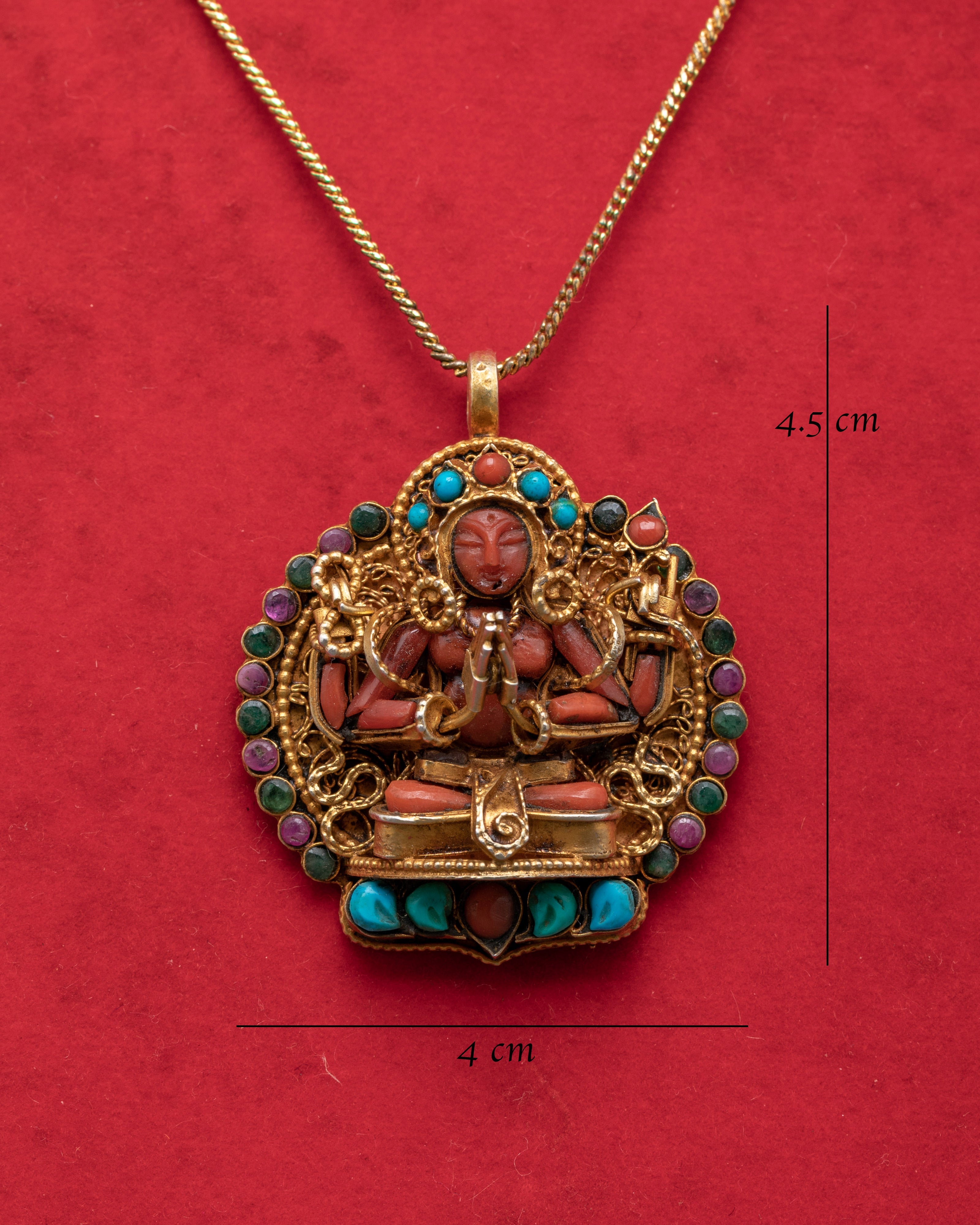 Avalokiteshvara Locket | Symbol of Compassion and Protection
