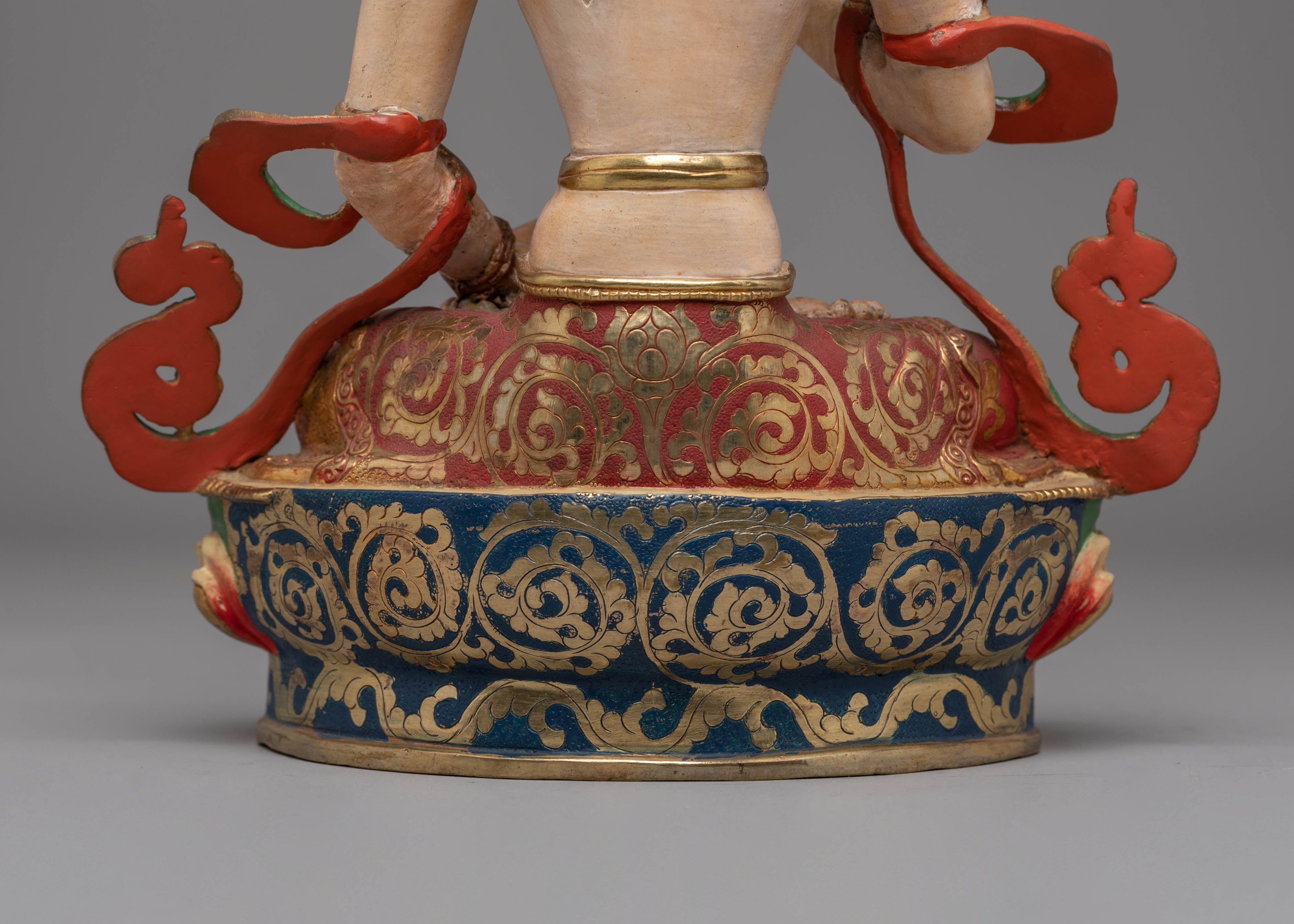 Sacred Handcrafted Figurine of Vajrasattva | Symbol of Purity