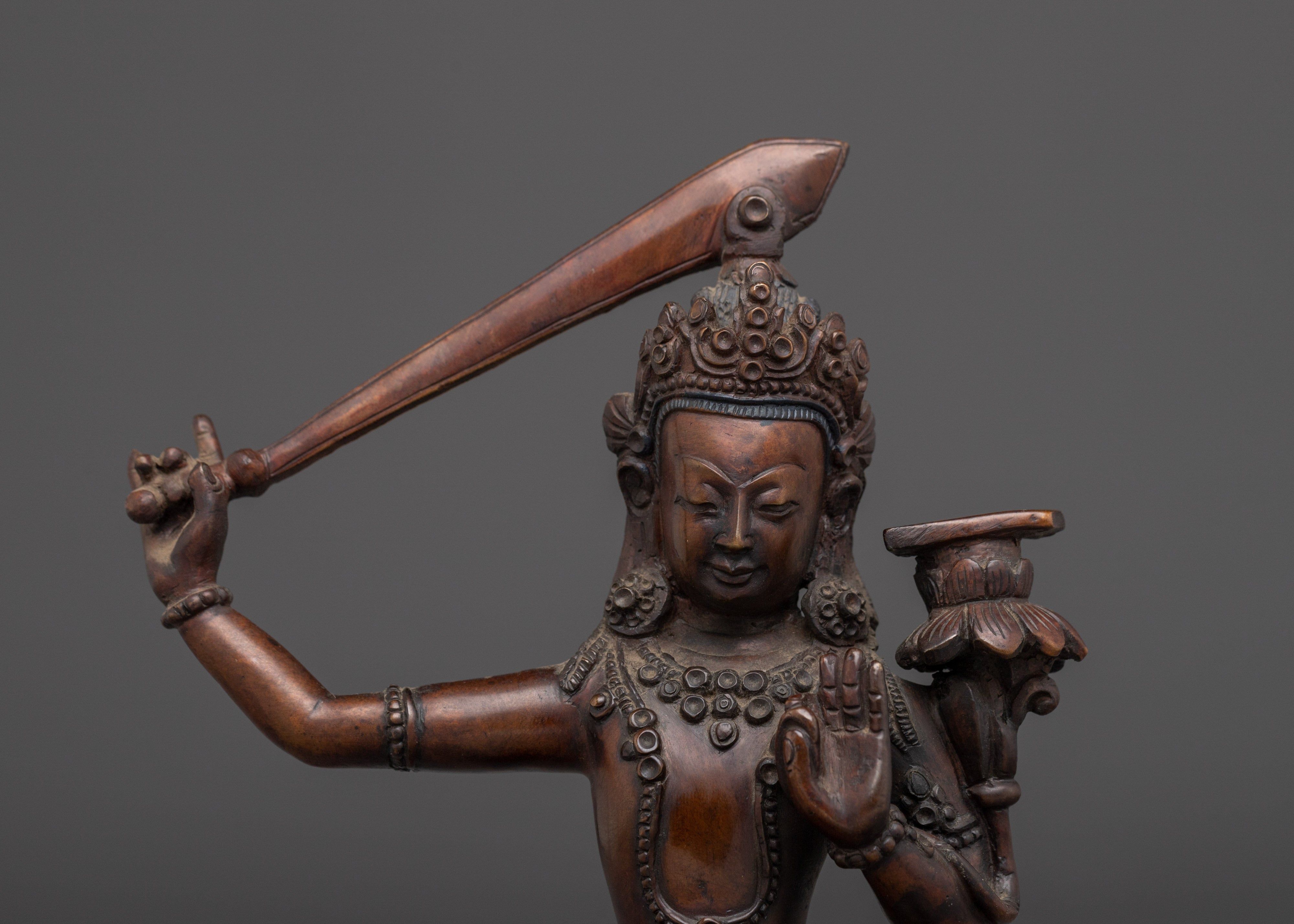 Boddhisattva Oxidized Set | Seven Tibetan Deities