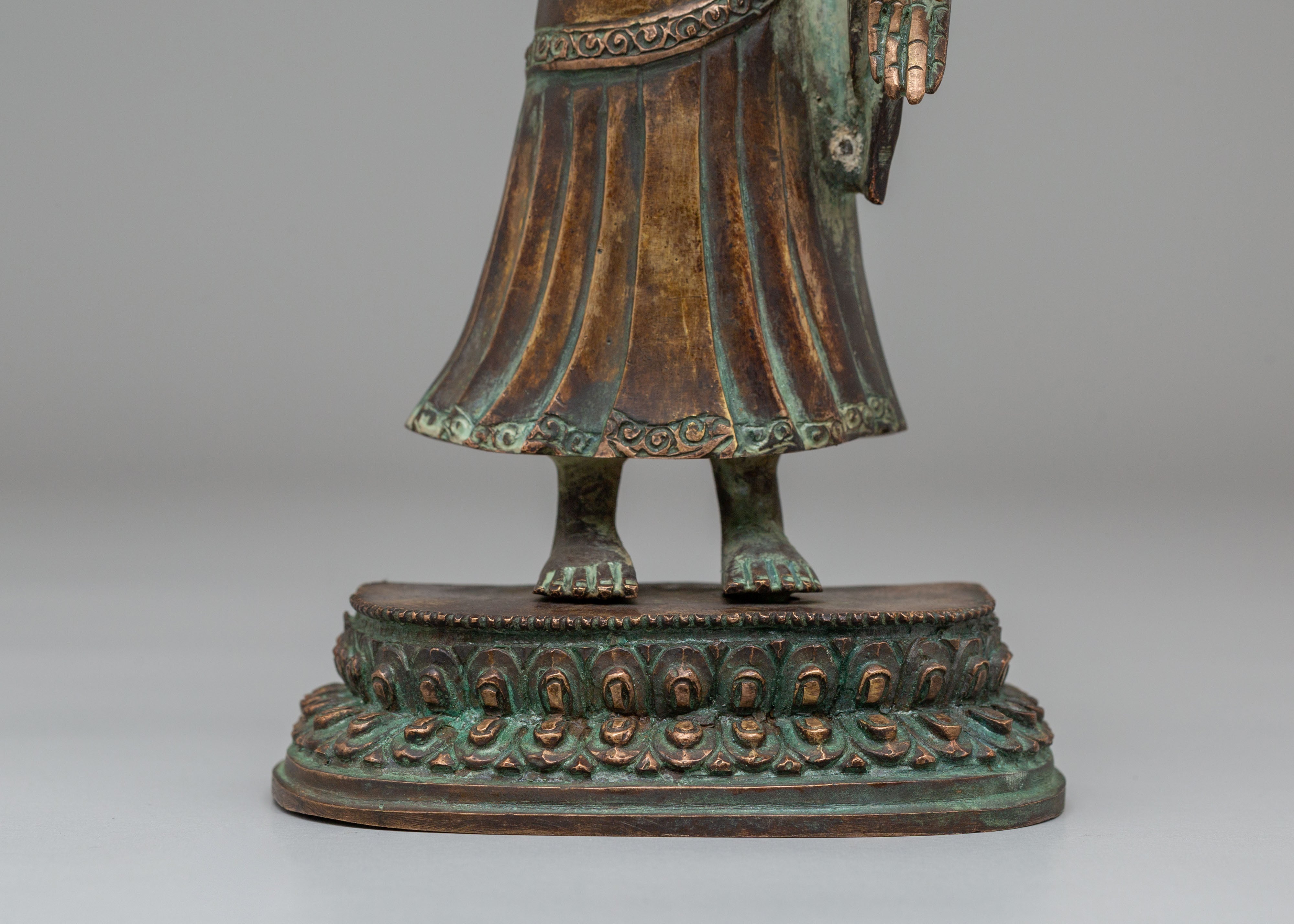 Himalayan Dipankara Buddha Statue | Symbol of Light and Wisdom