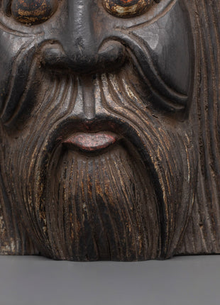 Baba Face Wall Hanging | Traditional Tibetan Art and Spiritual Decor