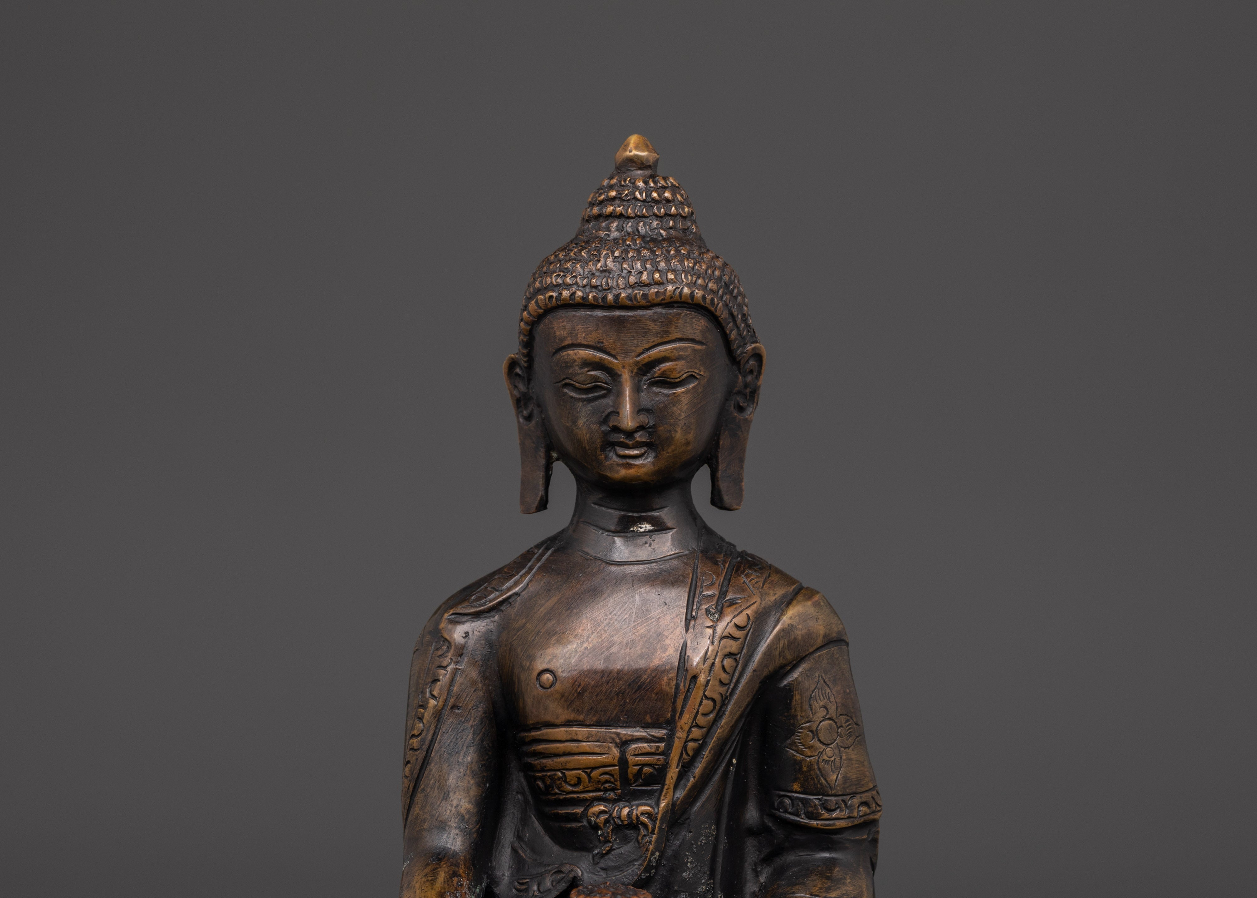 Handcrafted Historical Buddha Shakyamuni | Enlightened Teacher of Buddhism