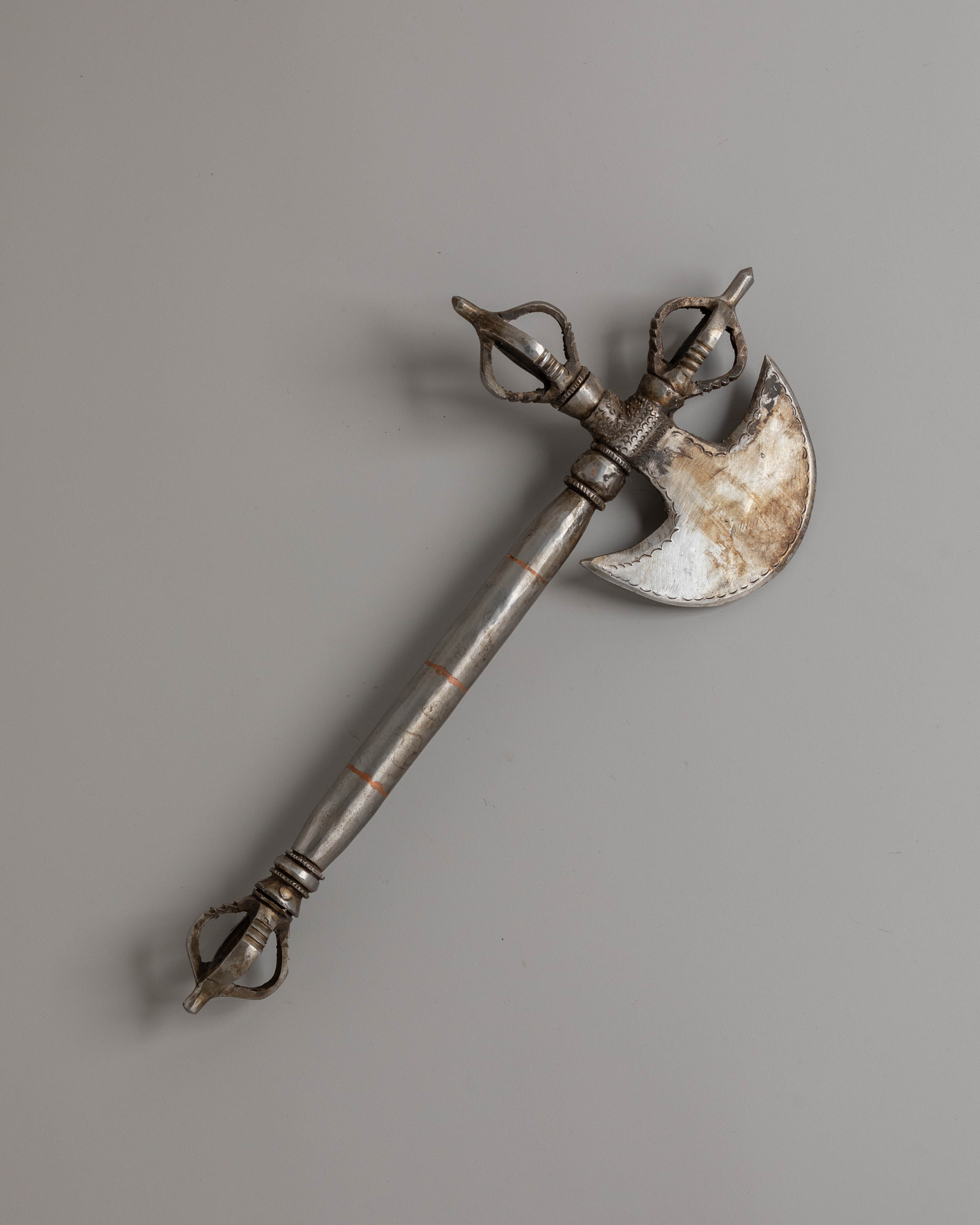 Handmade Buddhist Kartika Knife Axe | Tibetan Ritual Blade