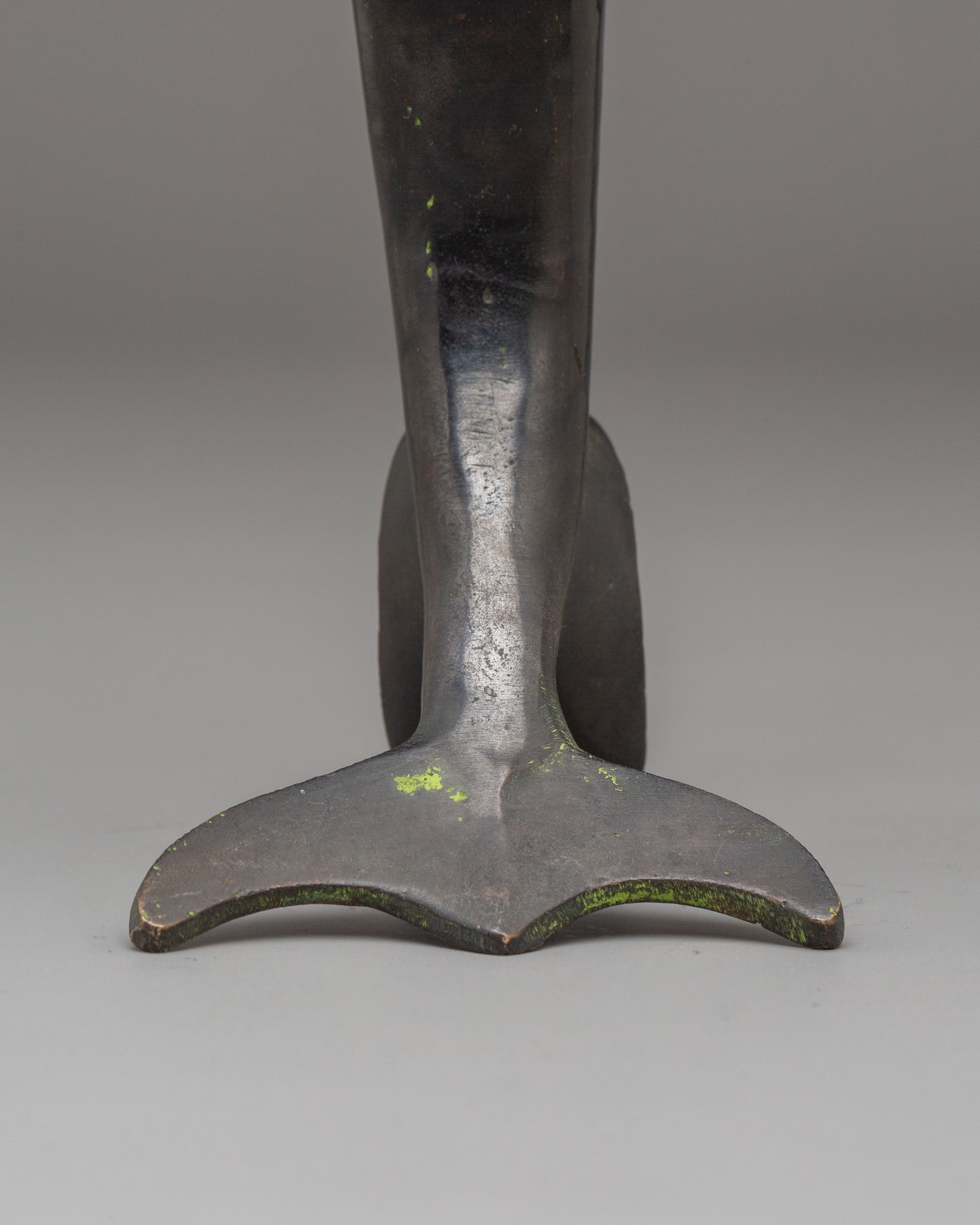 Handcrafted Dolphin Set | Spiritual Gold-Plated Copper Ocean Art