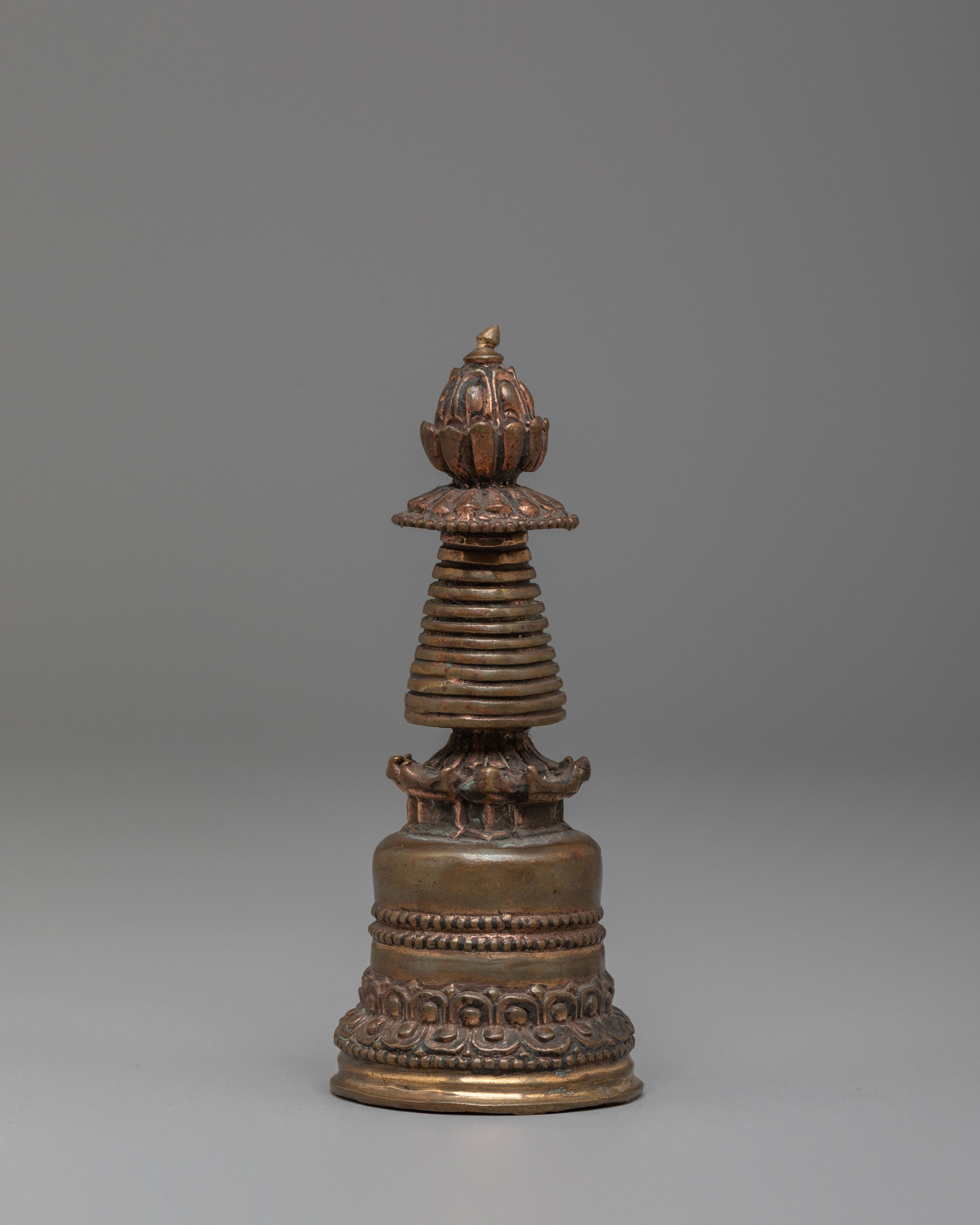 Handmade Buddhist Kadampa Chorten | Symbol of Spiritual Protection