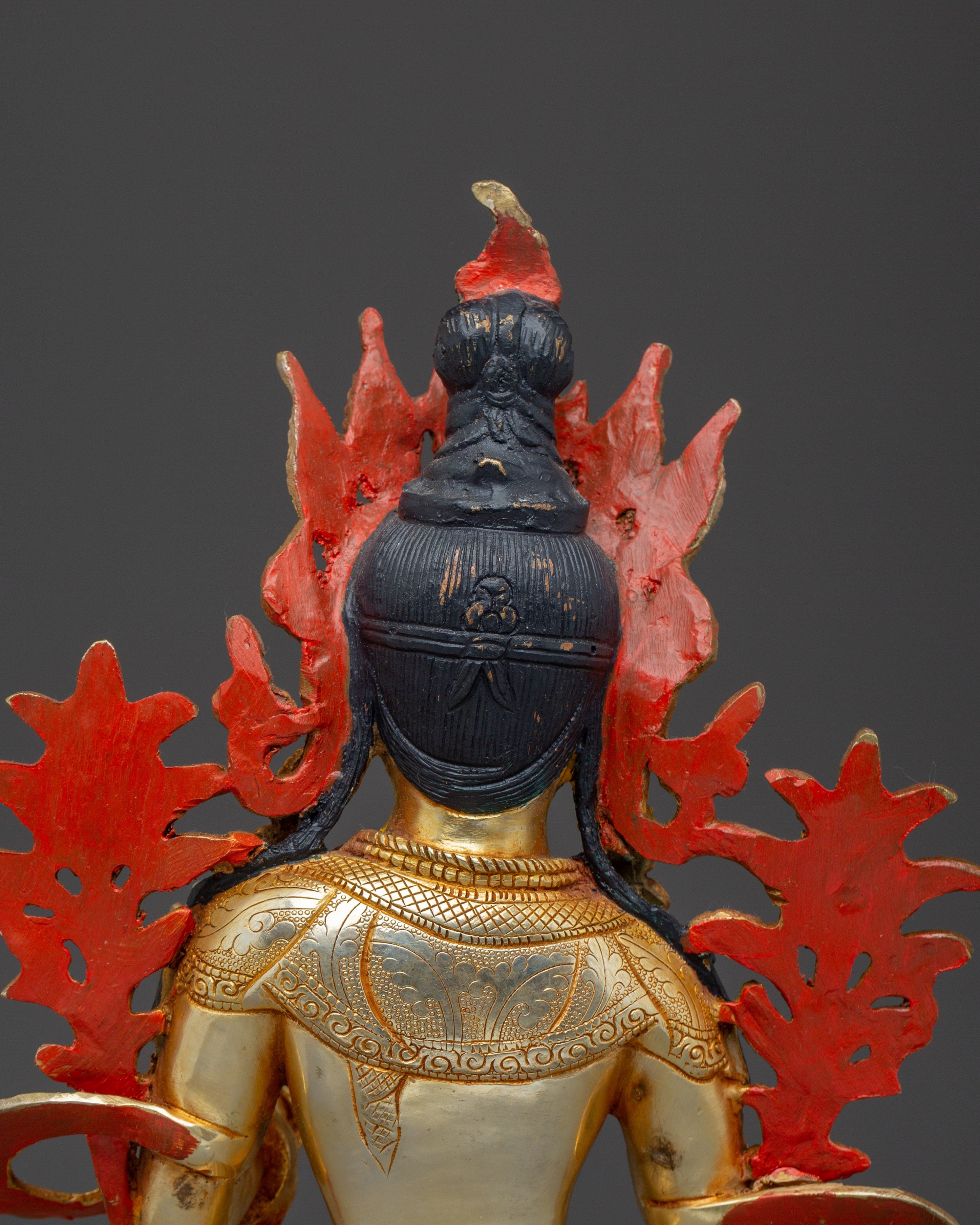 SIta Tara Tibetan Deity Statue | White Tara - Healing Deity