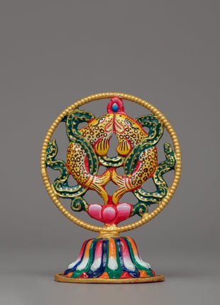 Sacred Tibetan 8 Auspicious Symbols | Tibetan Art for Enlightenment