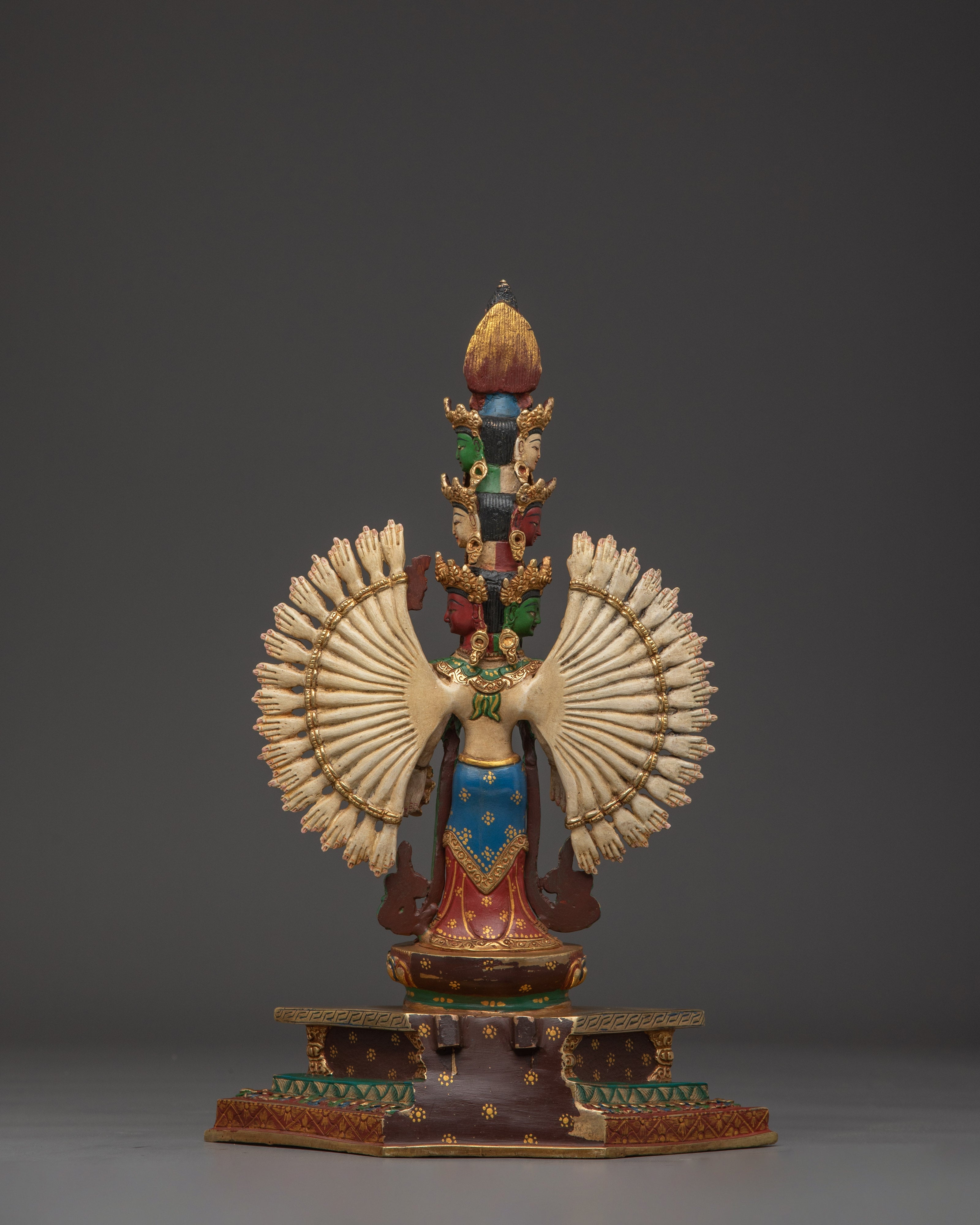 Buddhist Deity 1000 Armed Chenresig | Bodhisattva of Compassion