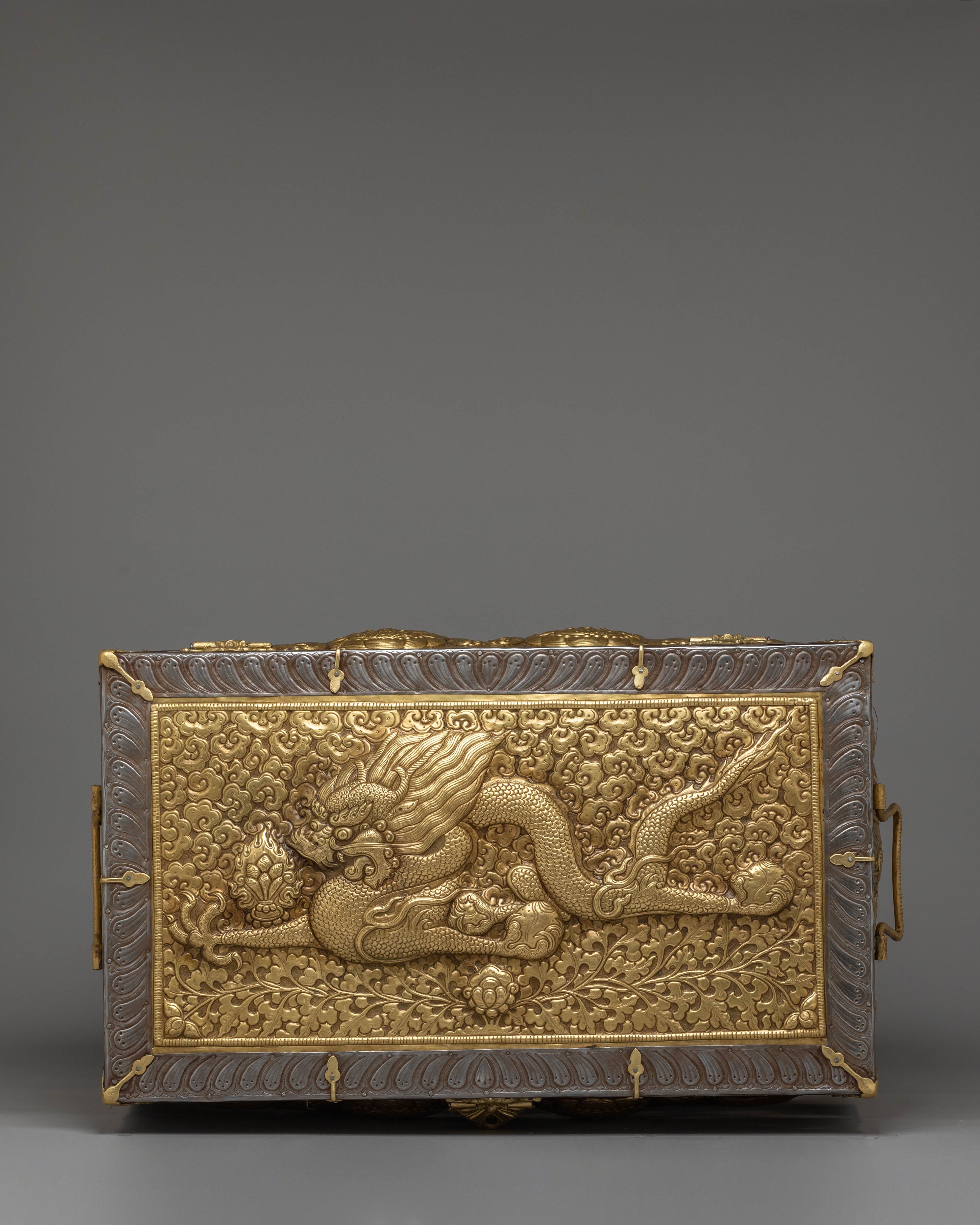 Handcrafted Tibetan Treasure Box | Copper Artwork