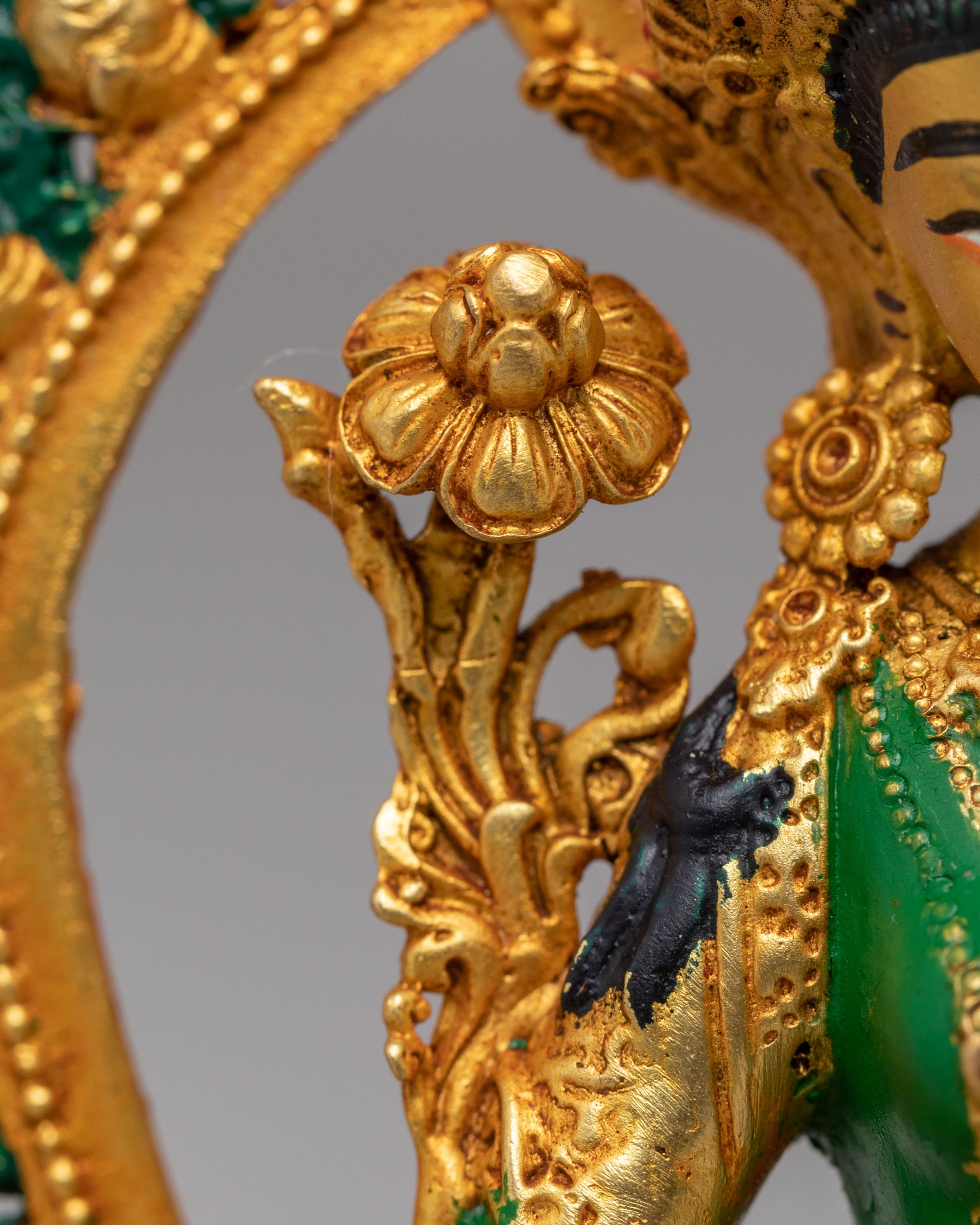 Green Tara Healing Goddess Statue | Symbol of Compassion