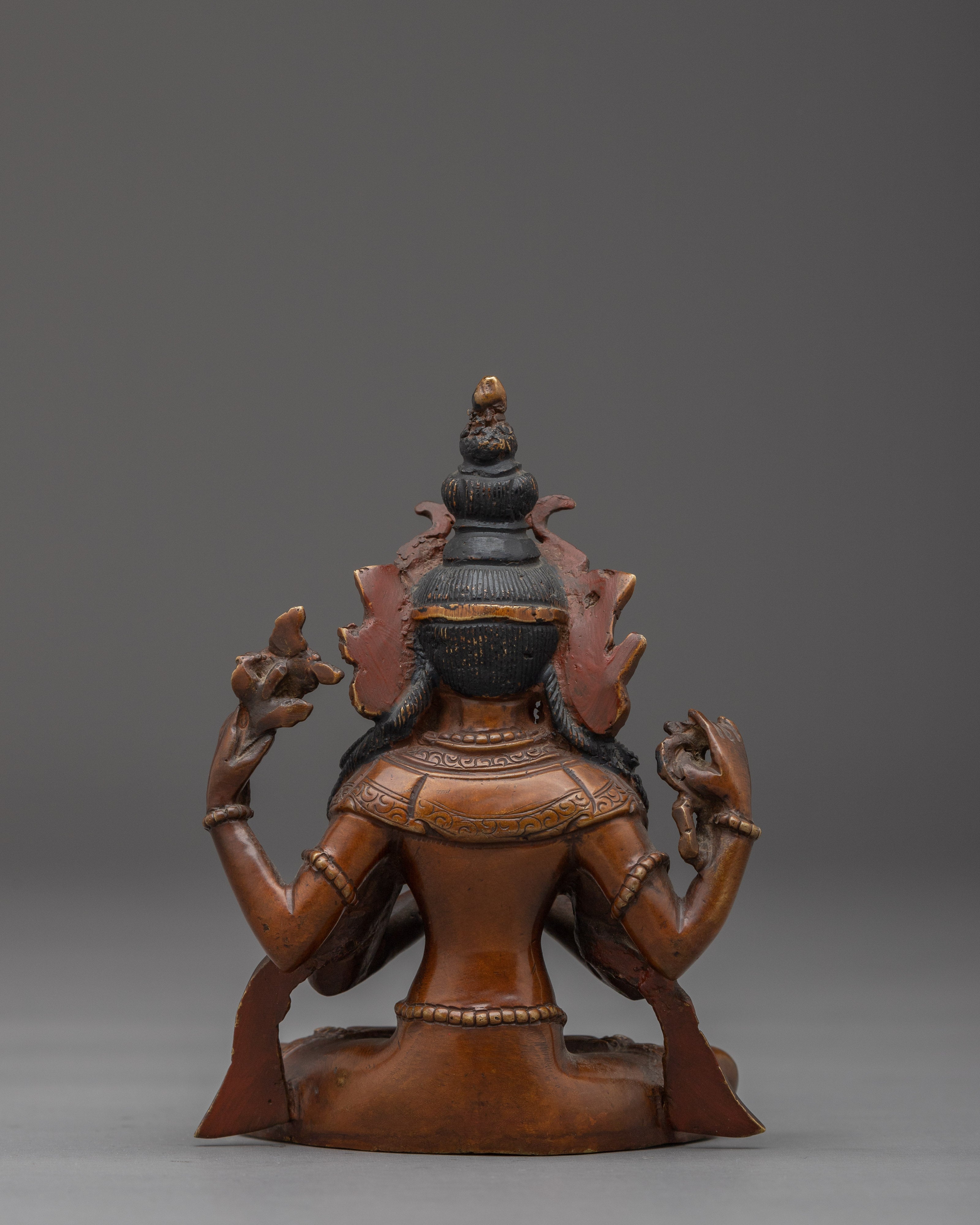 Divine Compassionate Chenrezig Figurine | Deity of Mercy and Wisdom