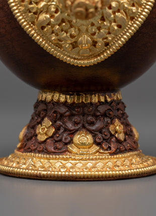 Gold-Plated Bhumba Ritual Set | Sacred Ritual Decor