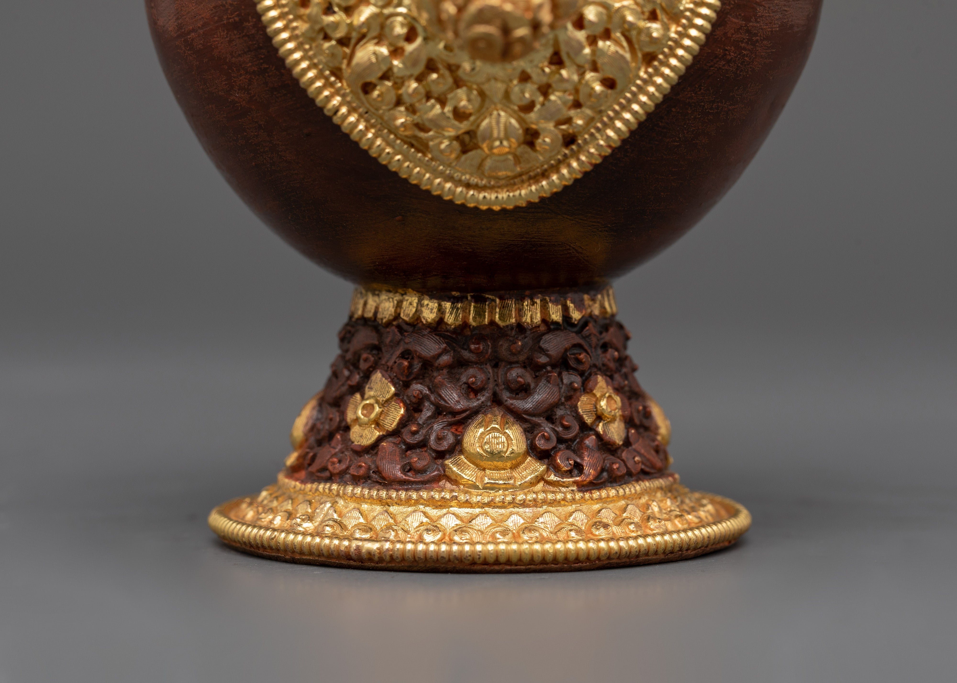 Gold-Plated Bhumba Ritual Set | Sacred Ritual Decor