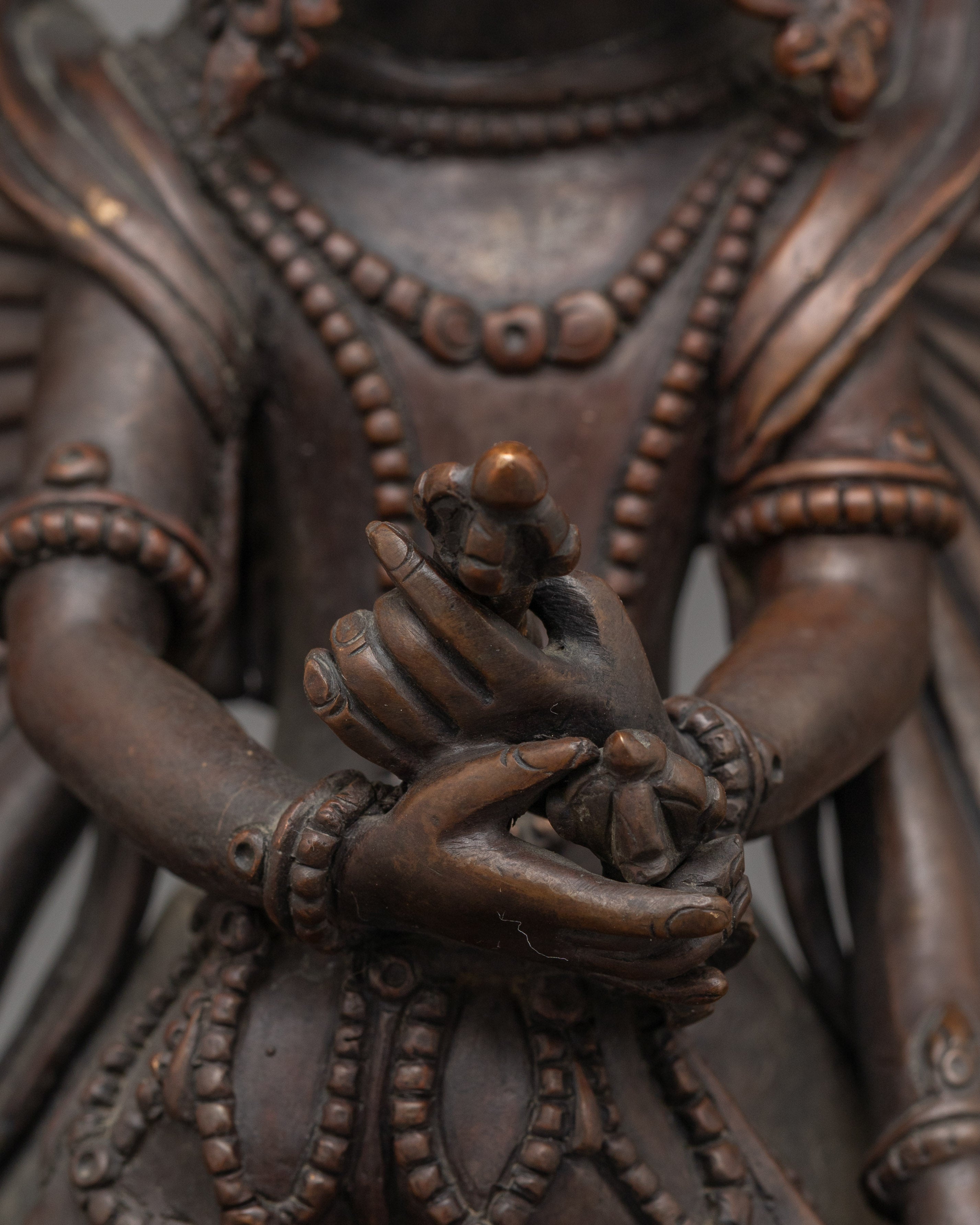 Oxidized body Statue of Kala Chakra | Traditional Himalayan Art