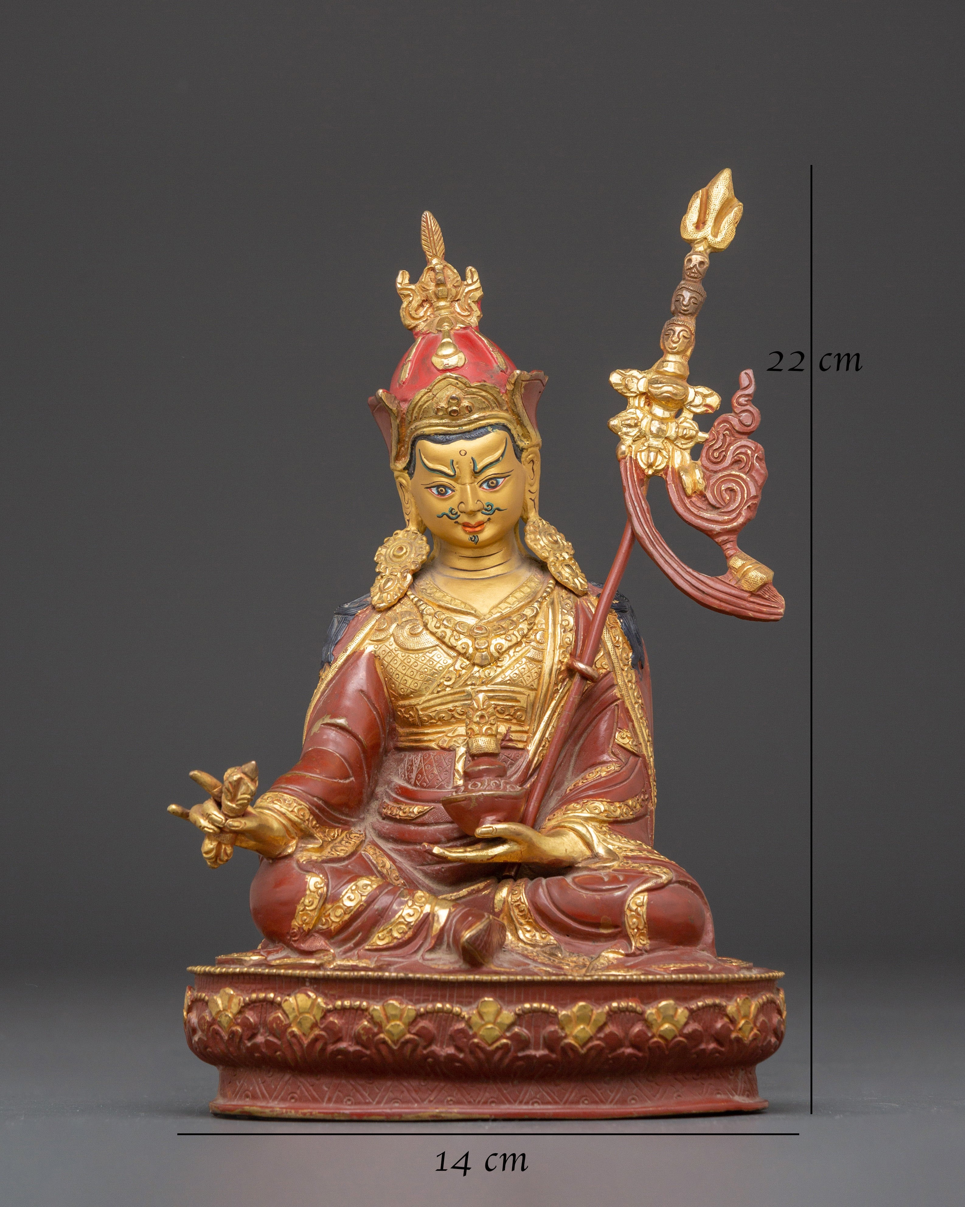 Tibetan Lotus Master Padmasambhava Statue | A Sacred Symbol of Wisdom