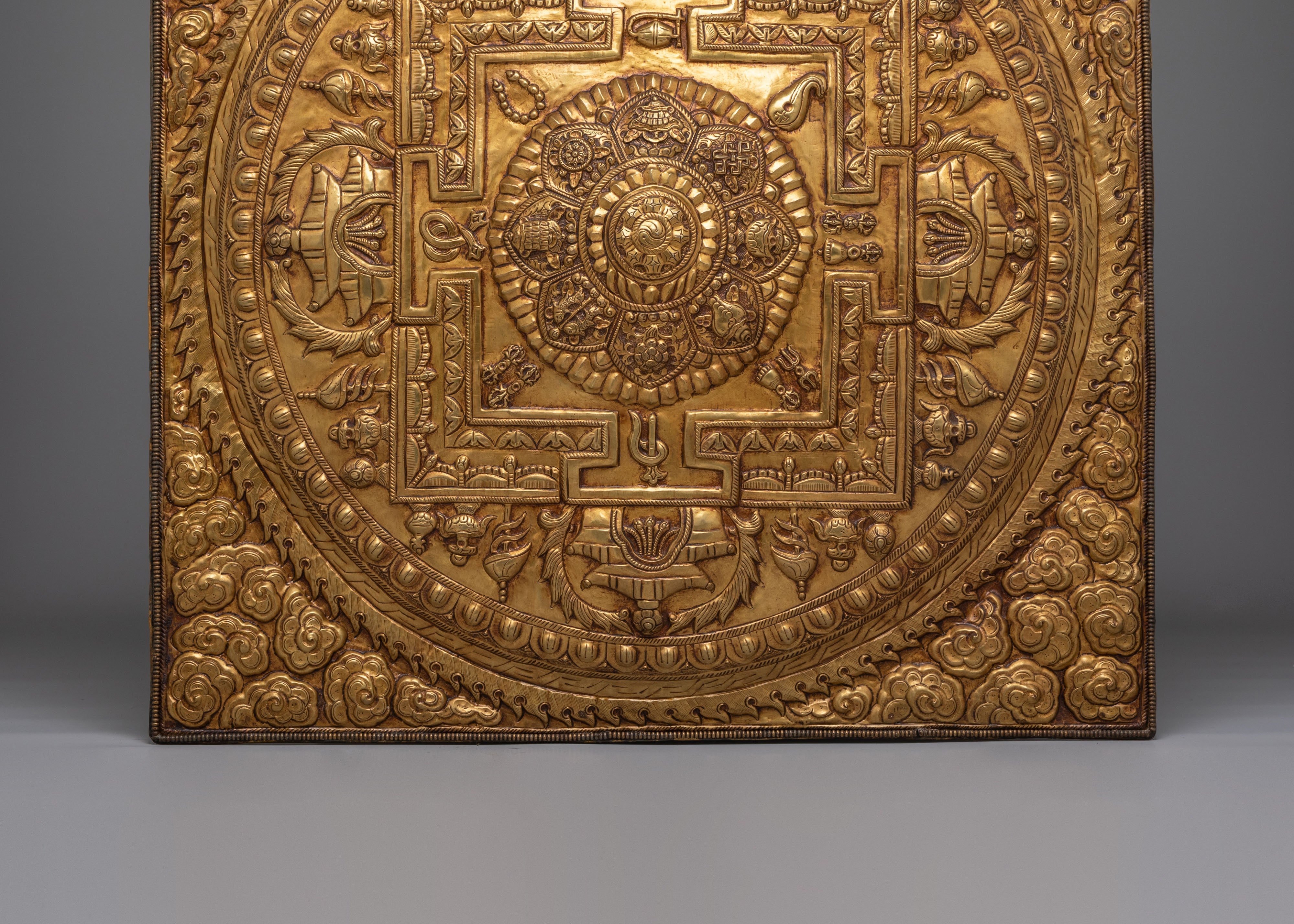 Himalayan Mandala Wall Decor | Traditional Artwork for Sacred Spaces