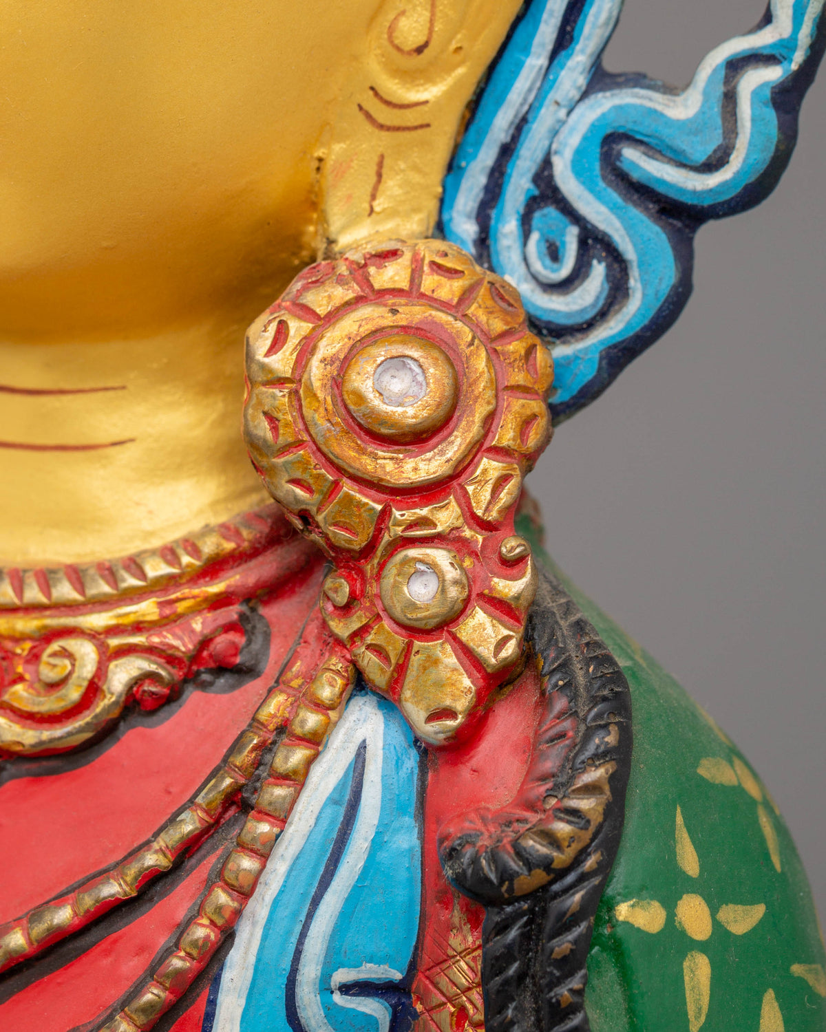 Handcrafted Sacred Amitayus Statue | Buddhist Deity of Longevity