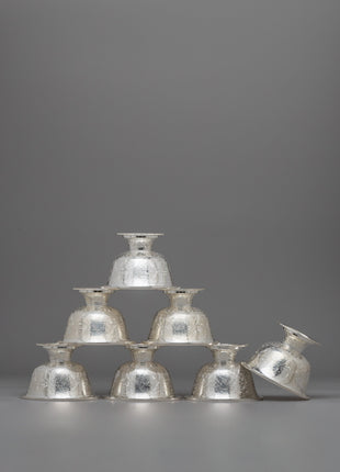 Tibetan Buddhist Offering Bowl Set | Traditional Ritual Set for Spiritual Practices