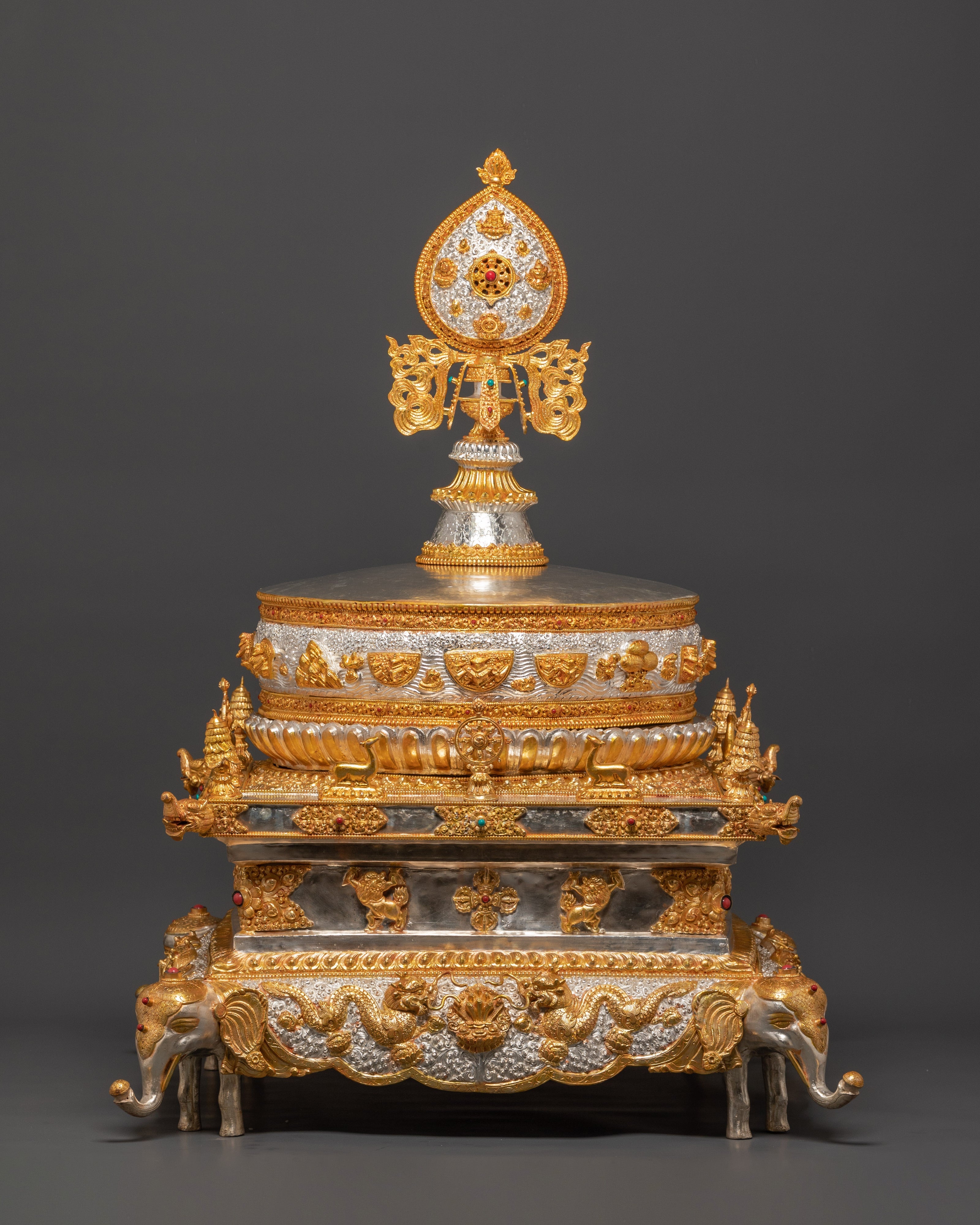 Spiritual Offering Mandala Set | Tibetan Ritual Offering