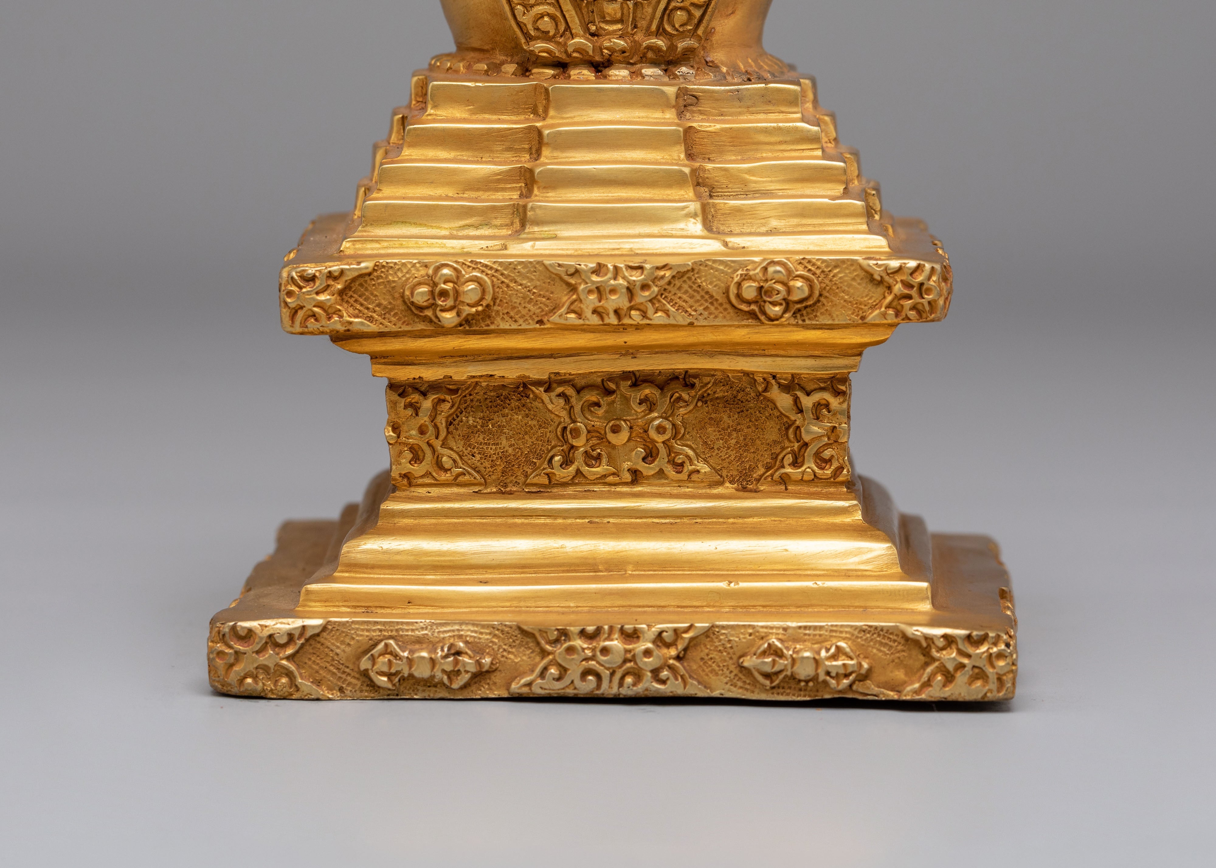 Spiritual Stupa for Rituals | Handcrafted Meditation Altar Stupa