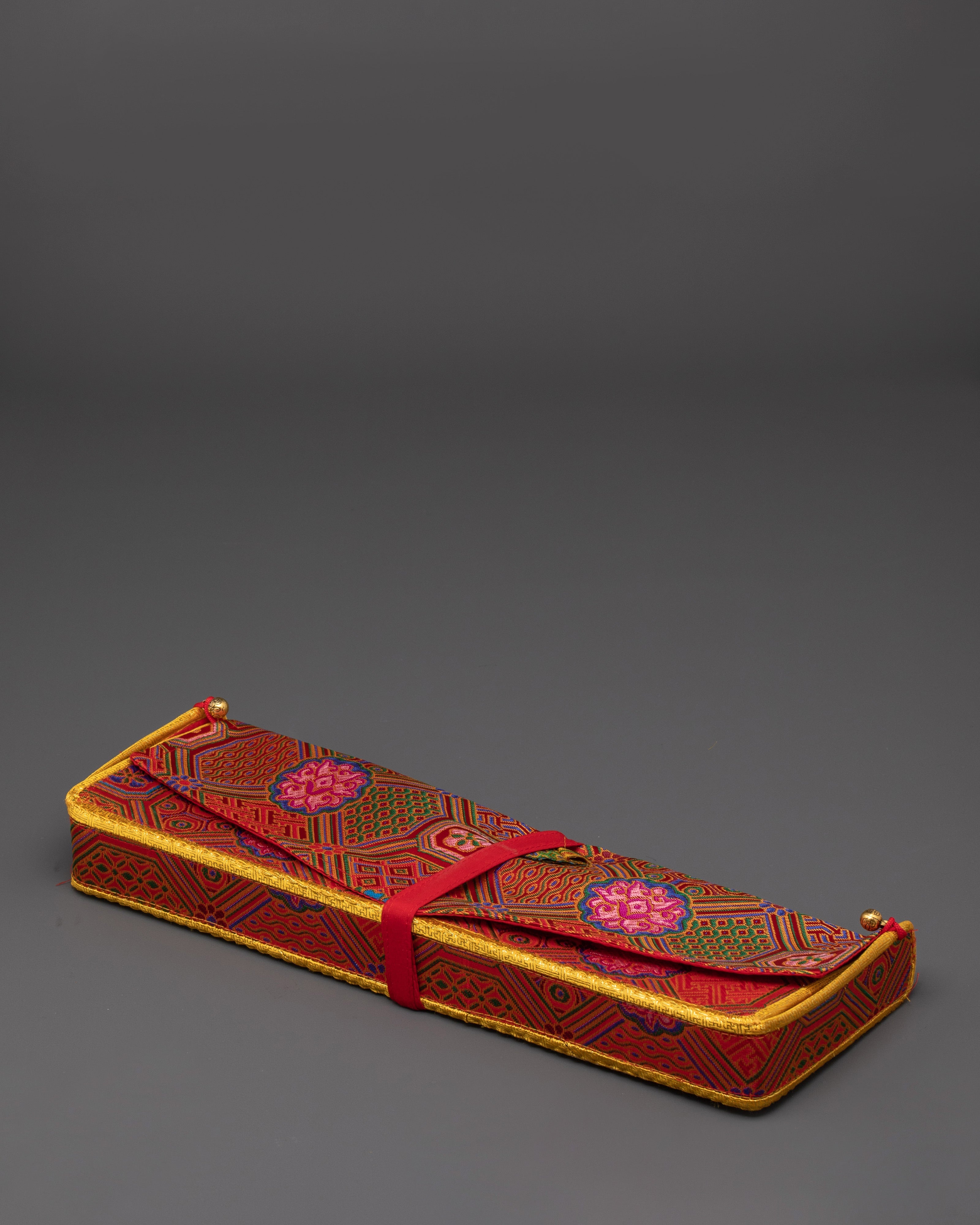 Sacred Buddhist Book Cover | Silk Cover for Buddhist Texts & Sutras