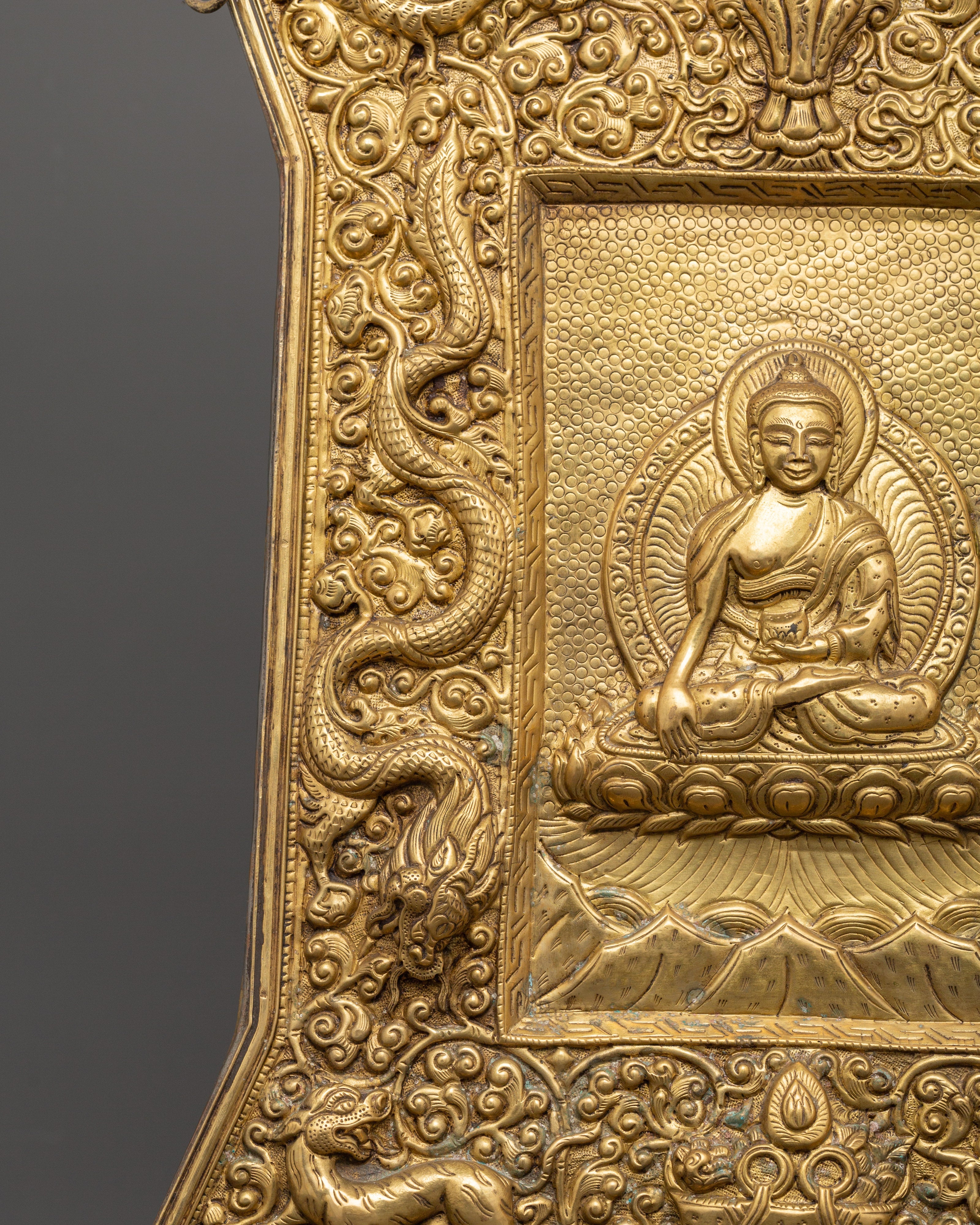 Wall-Hanging Shakyamuni Buddha | Buddhist Decor for Home or Altar