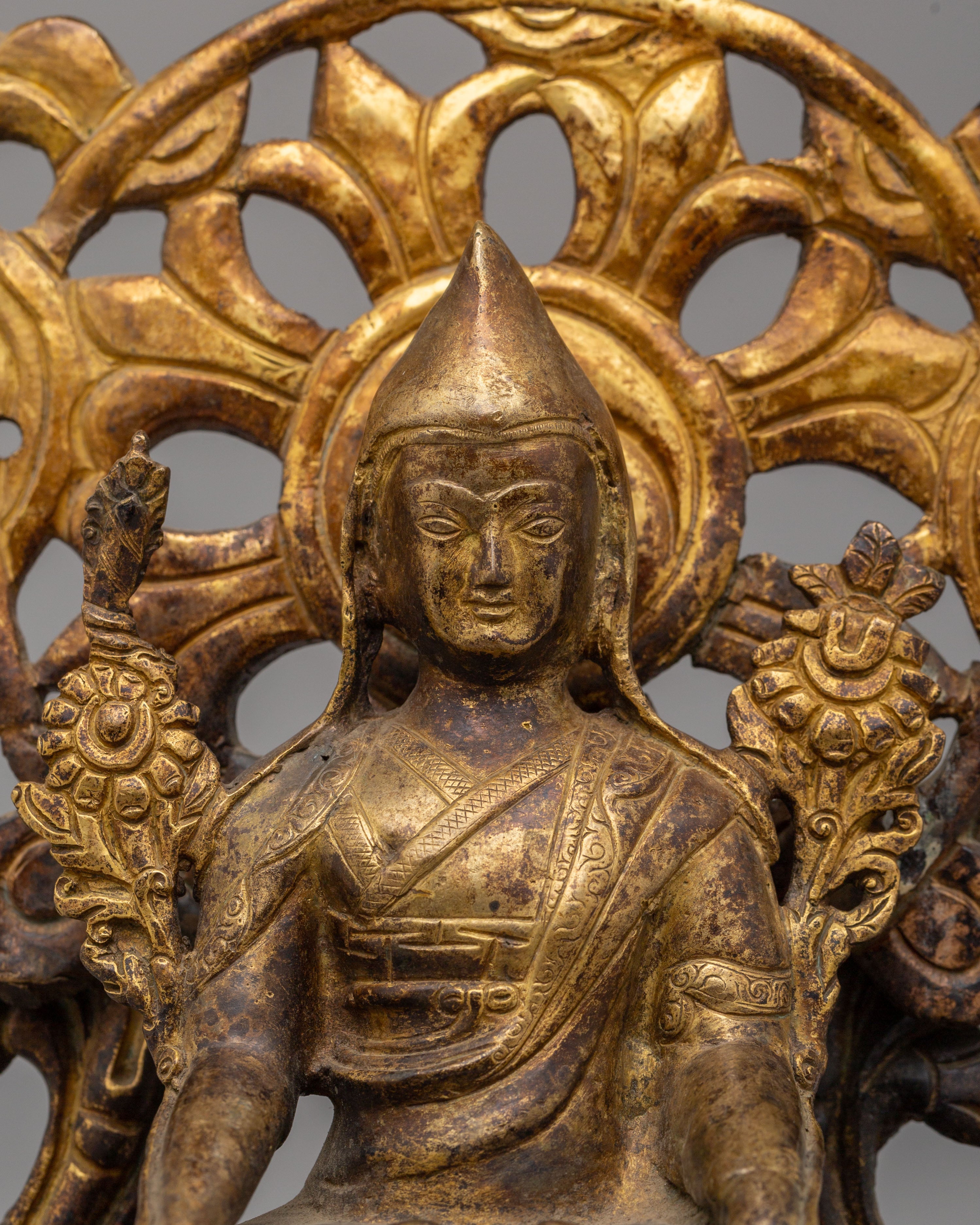 Longchenpa Buddhist Statue | Traditional Buddhist Master