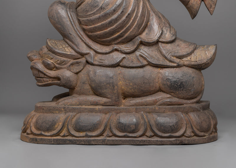 Dorje Drollo Sculpture | The Fierce Manifestation of Guru Rinpoche