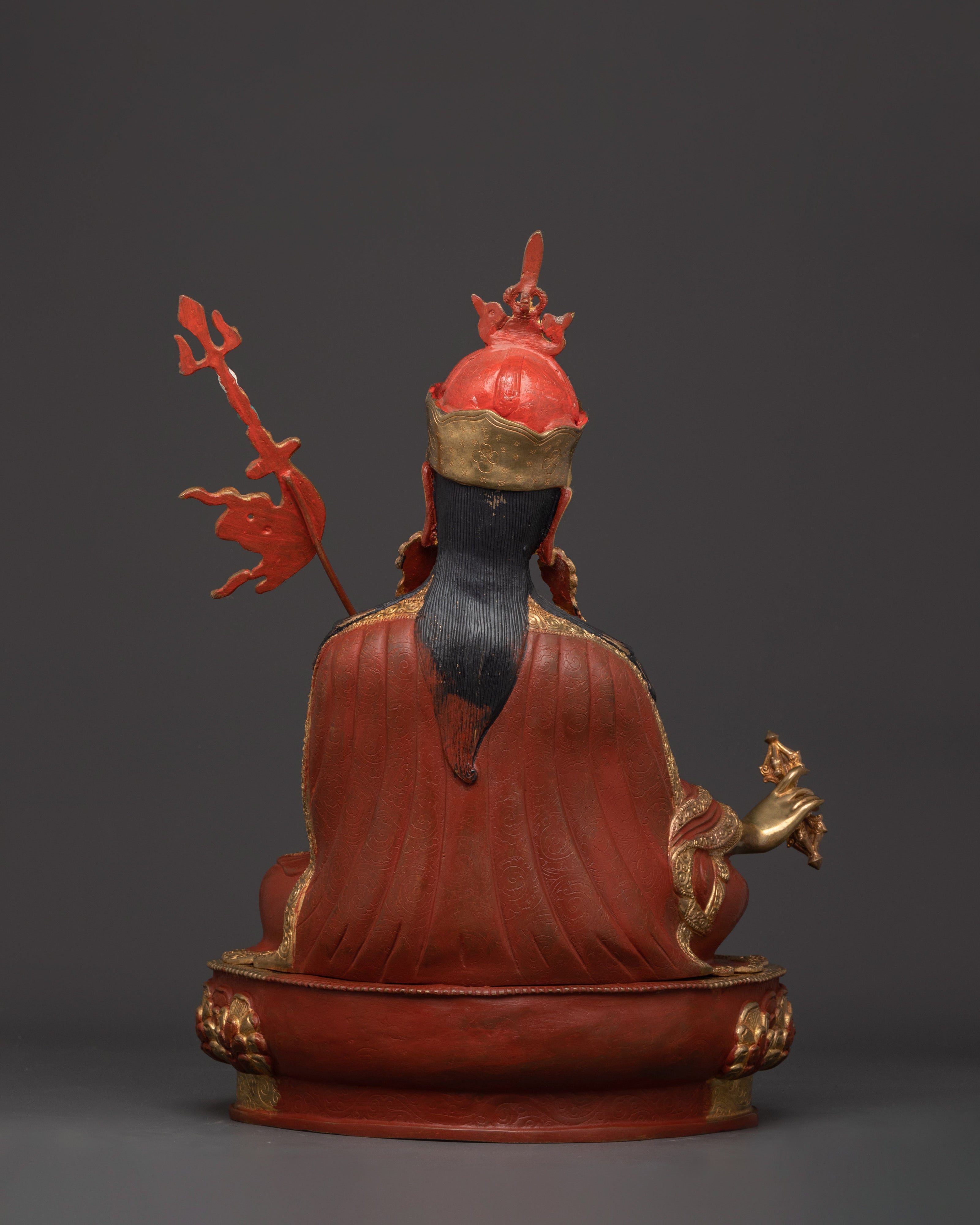 Guru Rinpoche Copper Body Statue | Sacred Padmasambhava Figure