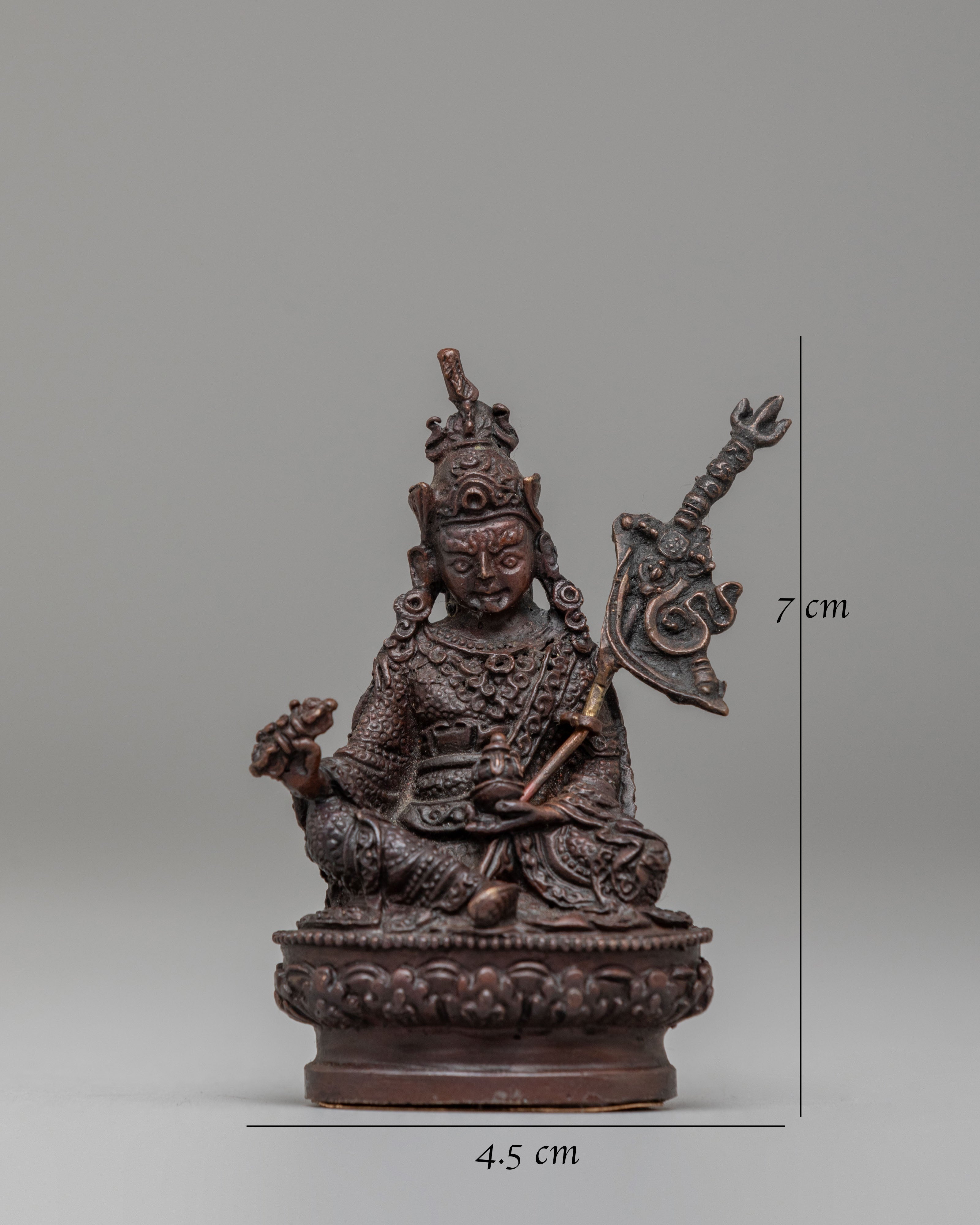 Lotus-Born Master Guru Rinpoche Sculpture | Padmasambhava Figurine