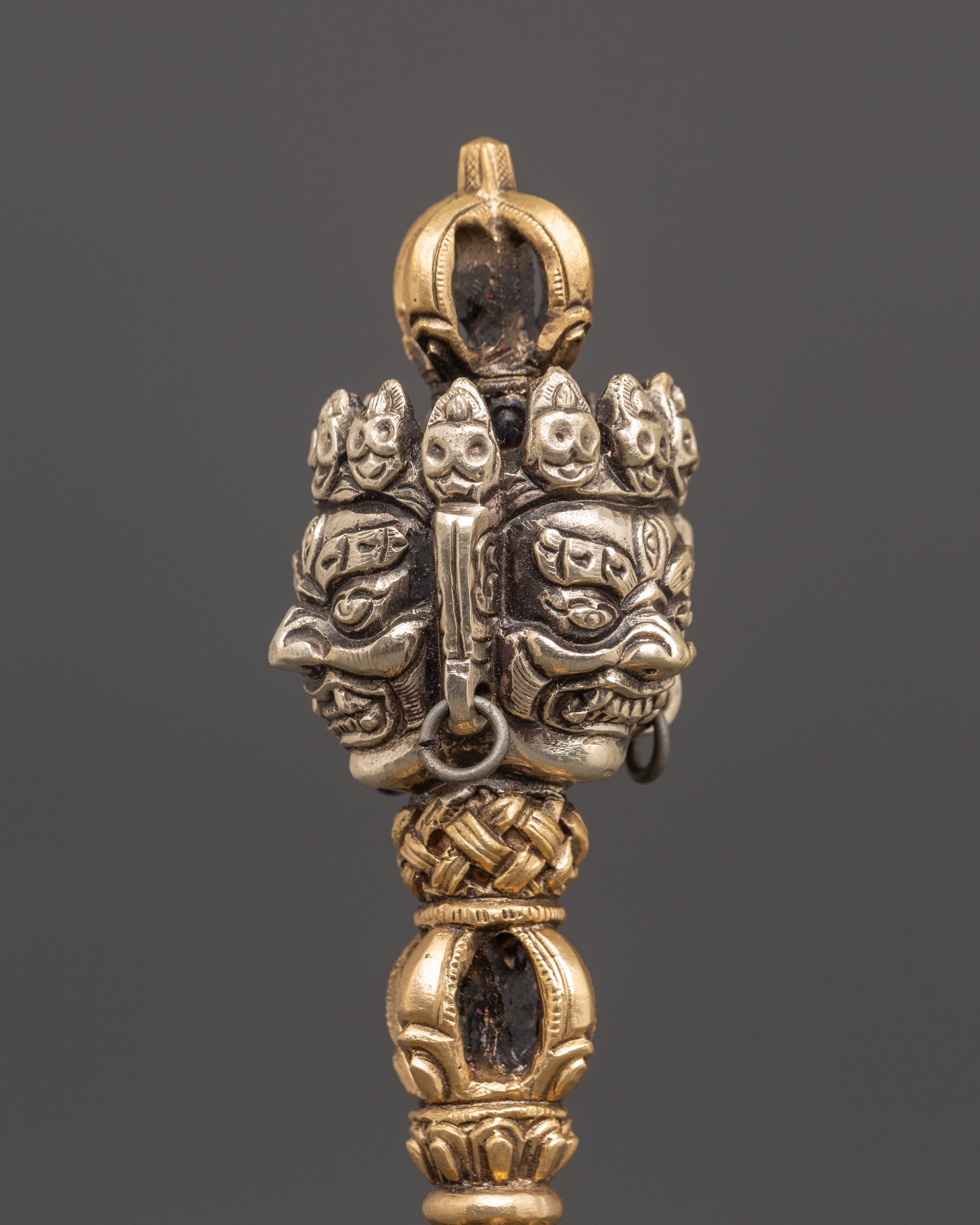 Tibetan Phurba with Box | Sacred Ritual Dagger