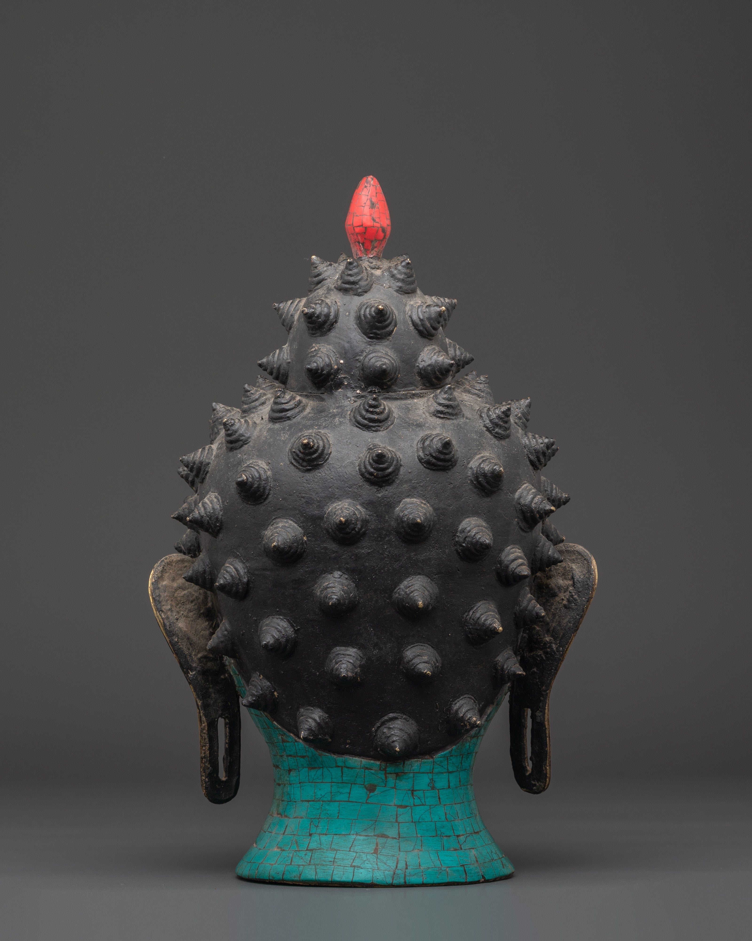 Tibetan Buddha Head Statue | Symbol of Spiritual Wisdom
