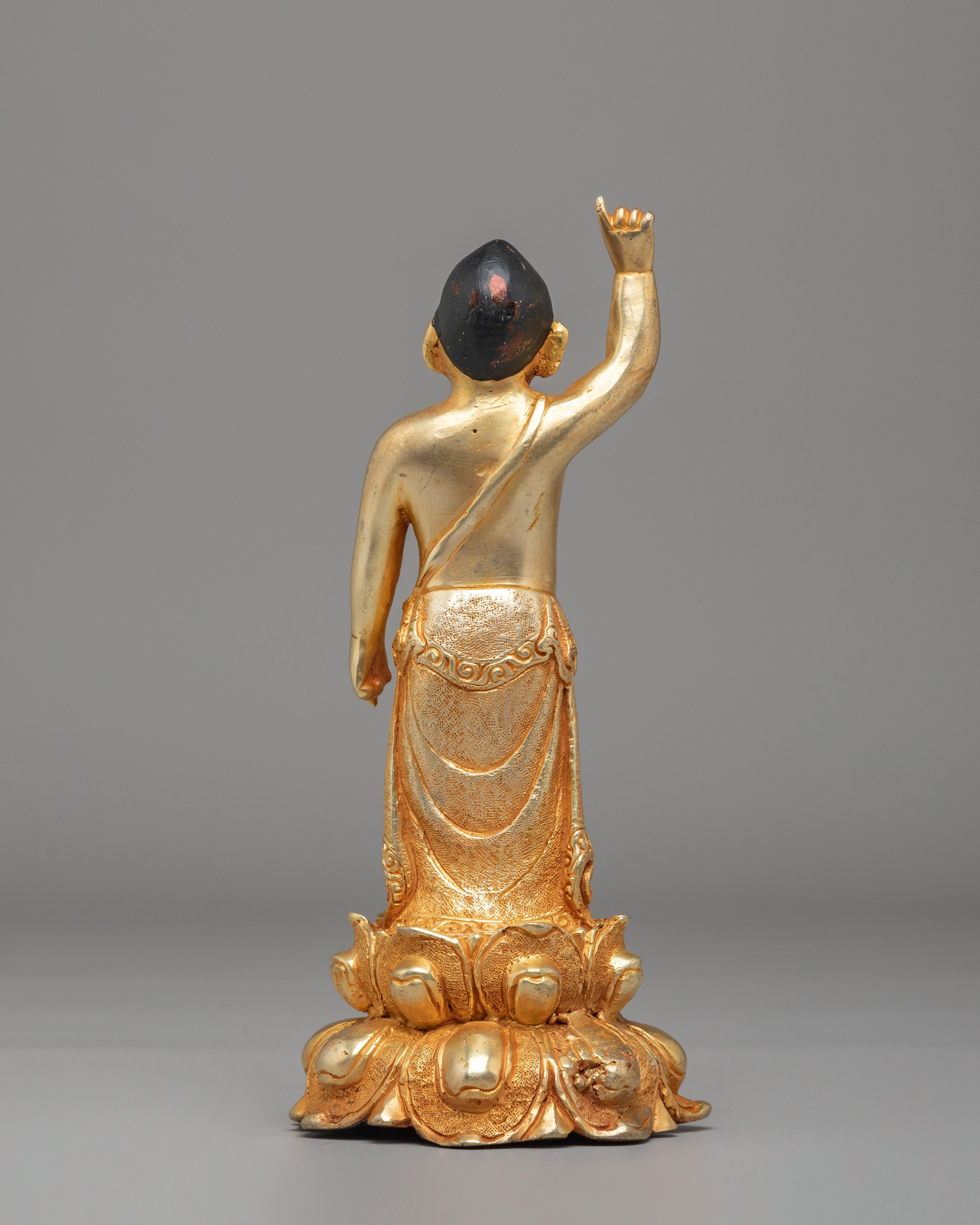 Historical Siddhartha Gautama Sculpture | Buddhist Altar Decor