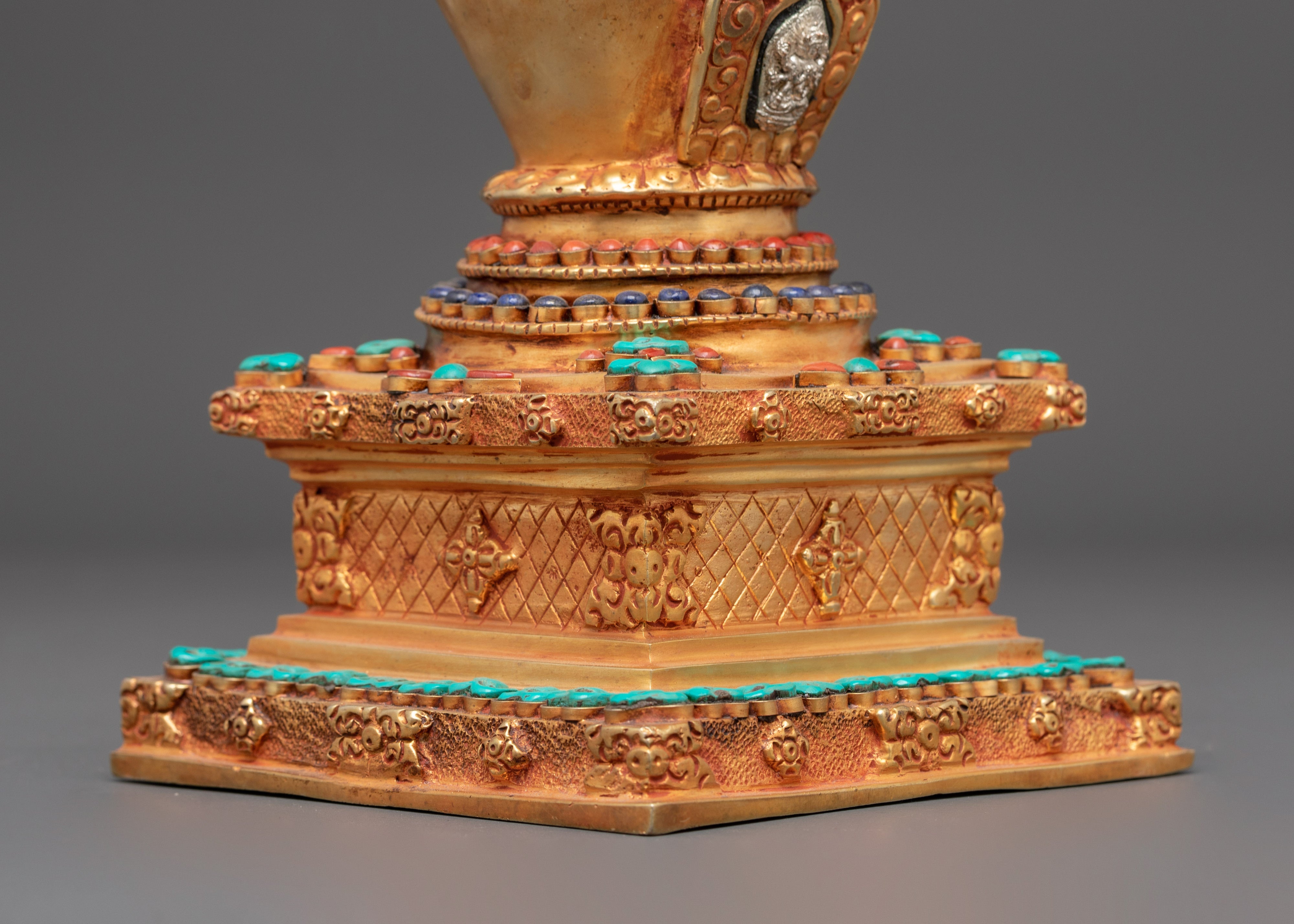 Golden Stupa for Ceremonies | Path to Enlightenment