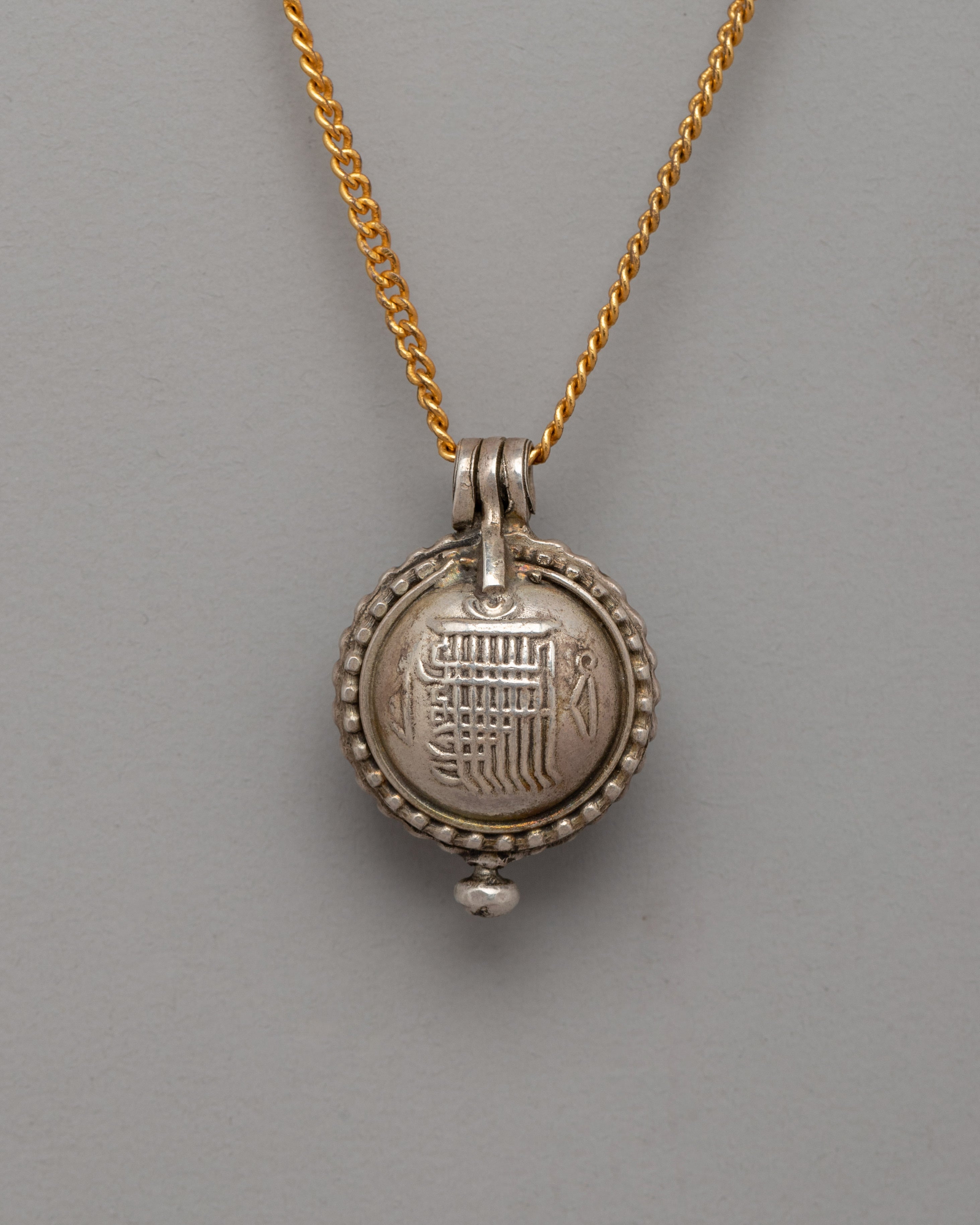 Kalachakra Mantra Ghau Box Locket