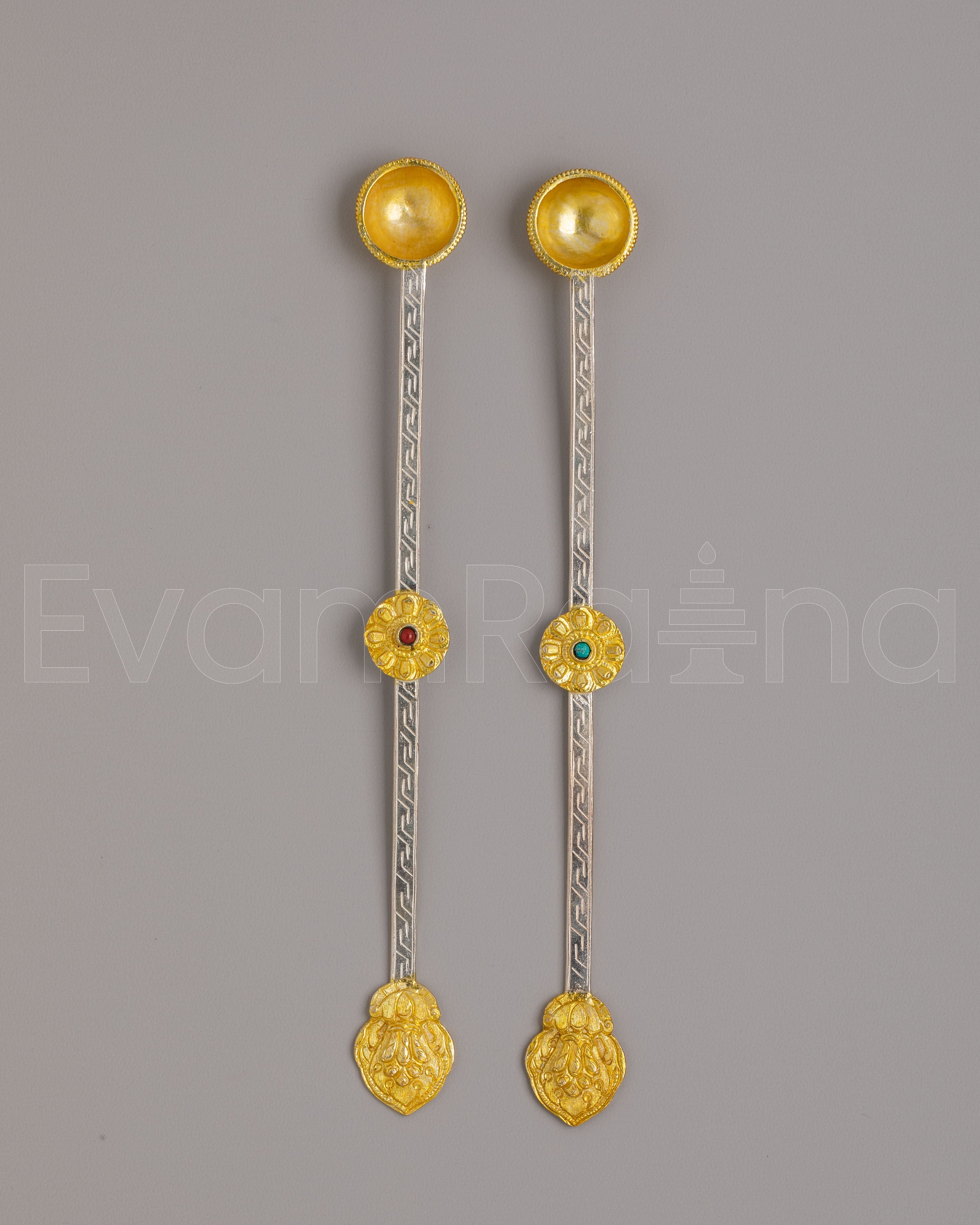 Tibetan Spoon Set
