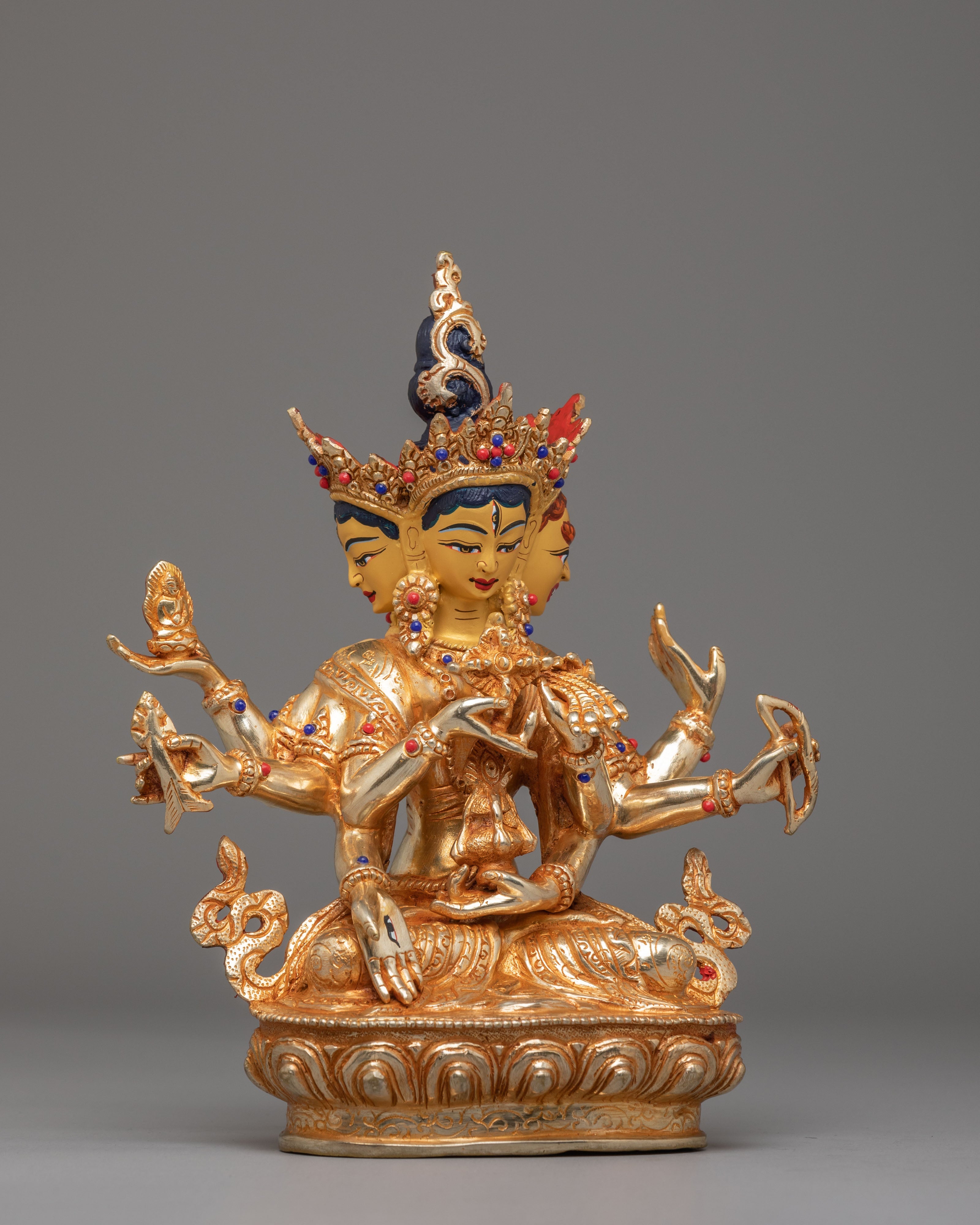 Himalayan Namgyalma Figurine | Handmade Statue for Meditation Rituals
