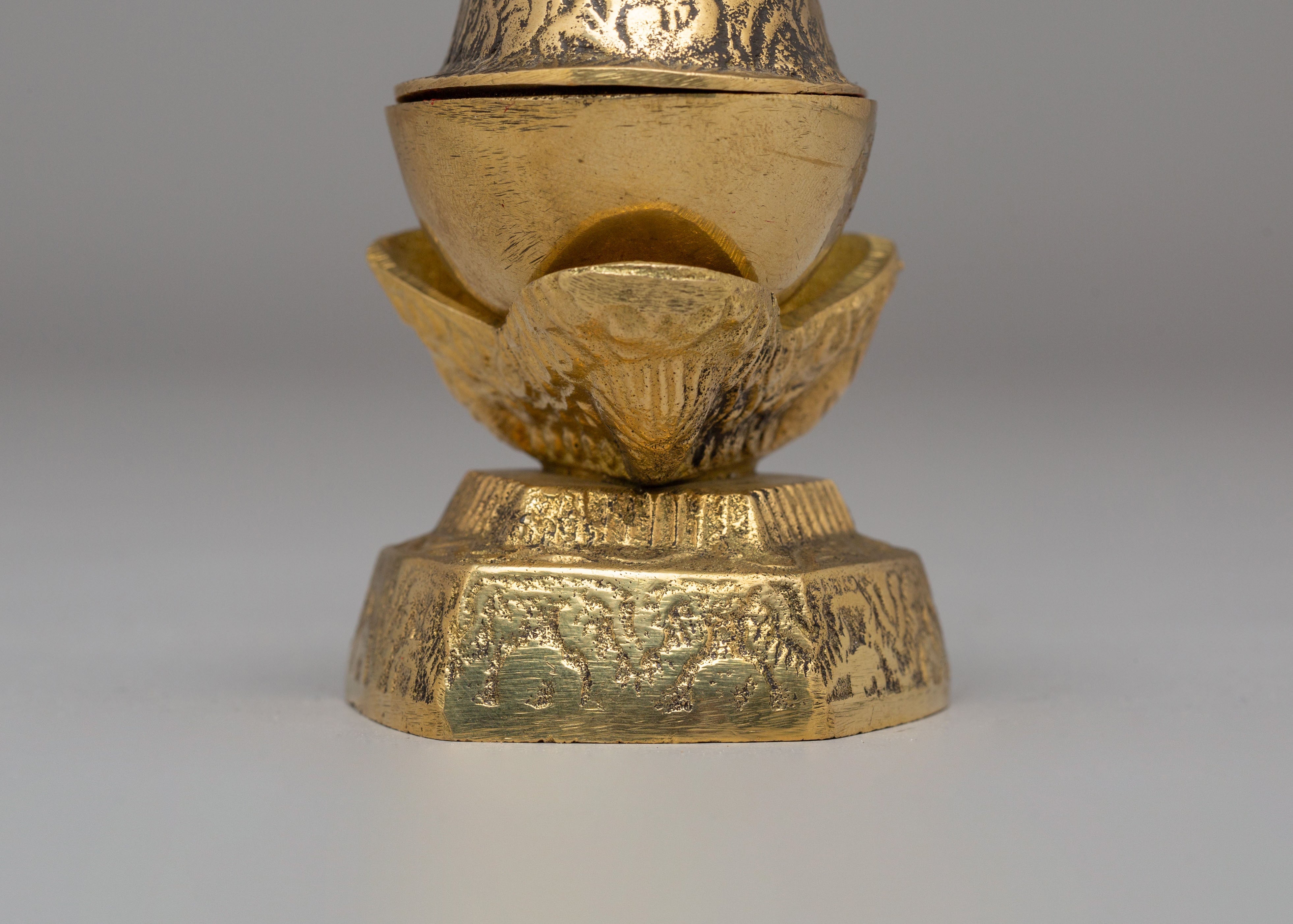 Sacred Buddhist Kapala Set for Altar | Ritual Offering Vessels