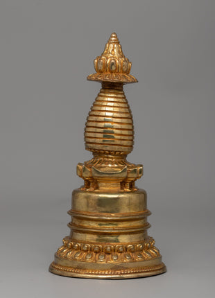 Traditional Buddhist Handmade Kadampa Stupa