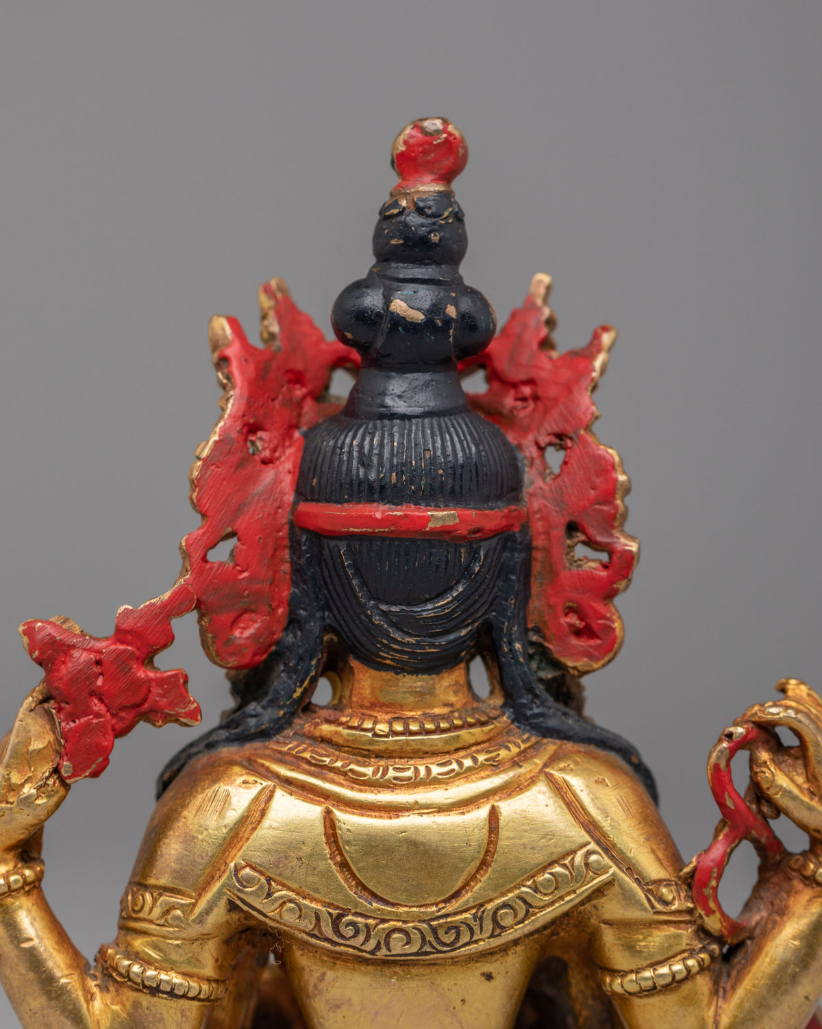 Handmade Compassion Chenrezig Statue | Traditional Tibetan Spiritual Art
