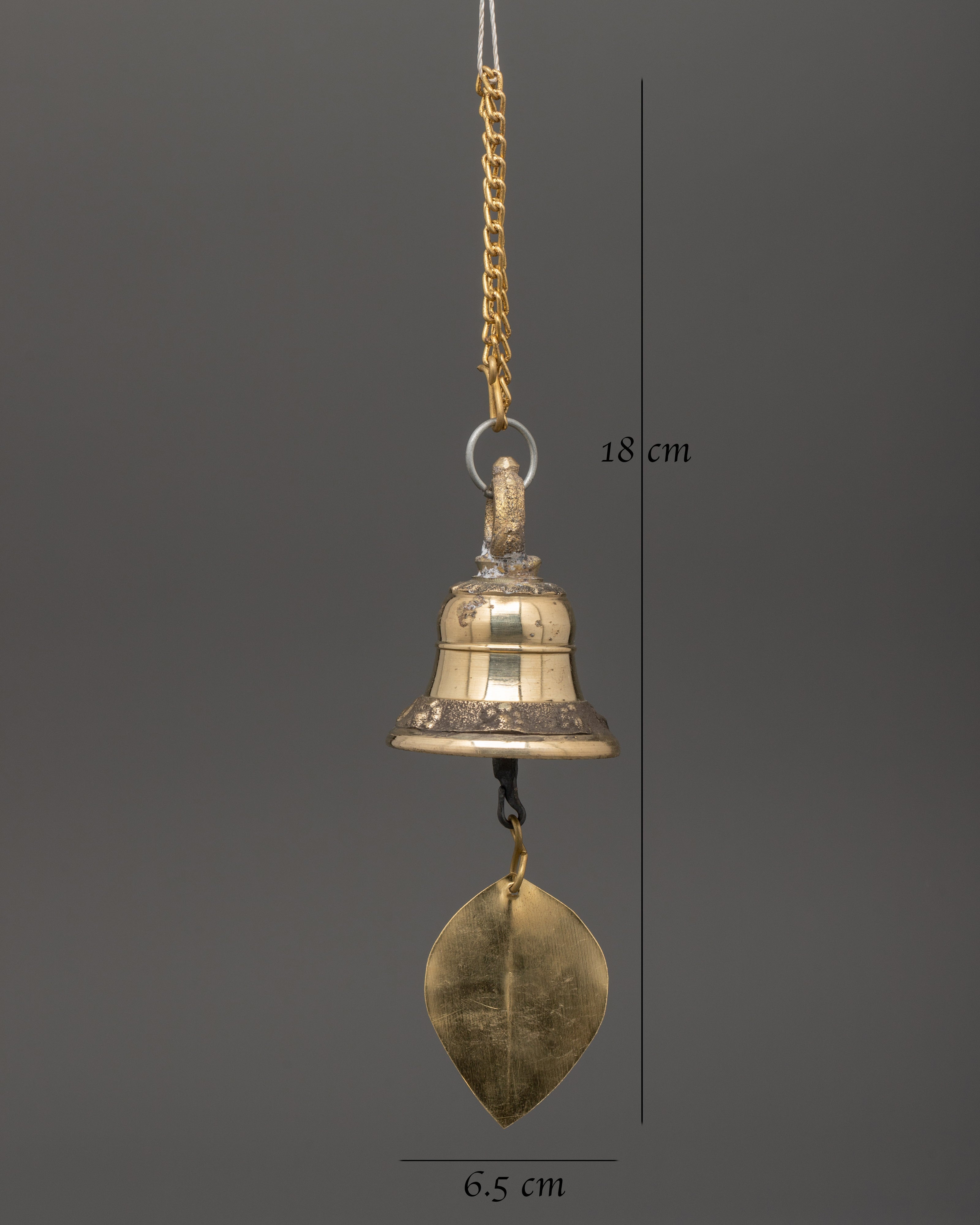 Traditional Tibetan Hanging Bell | Symbol of Awakening