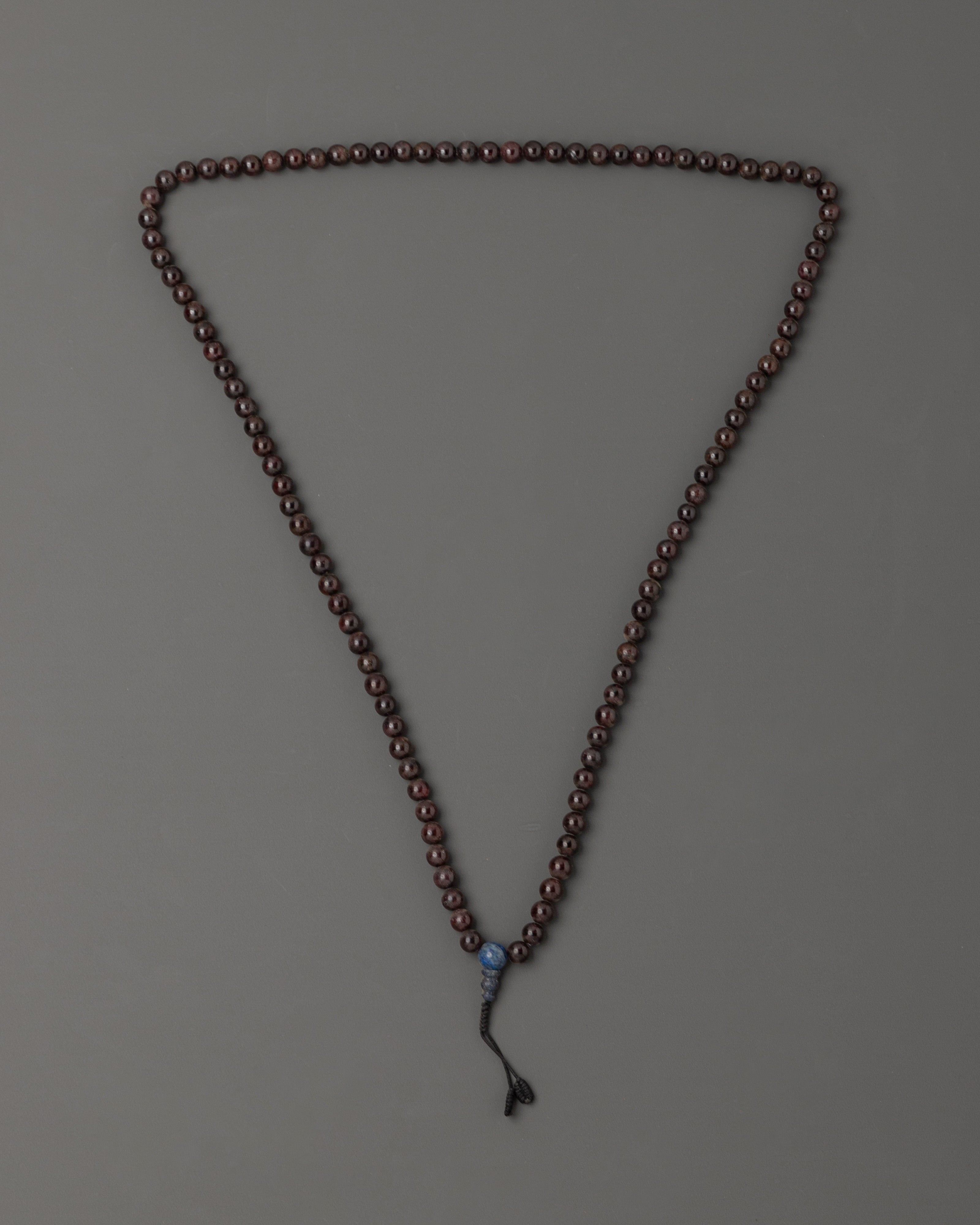 Artificial Stone Lapis Lazuli Mala | Meditation and Prayer Beads
