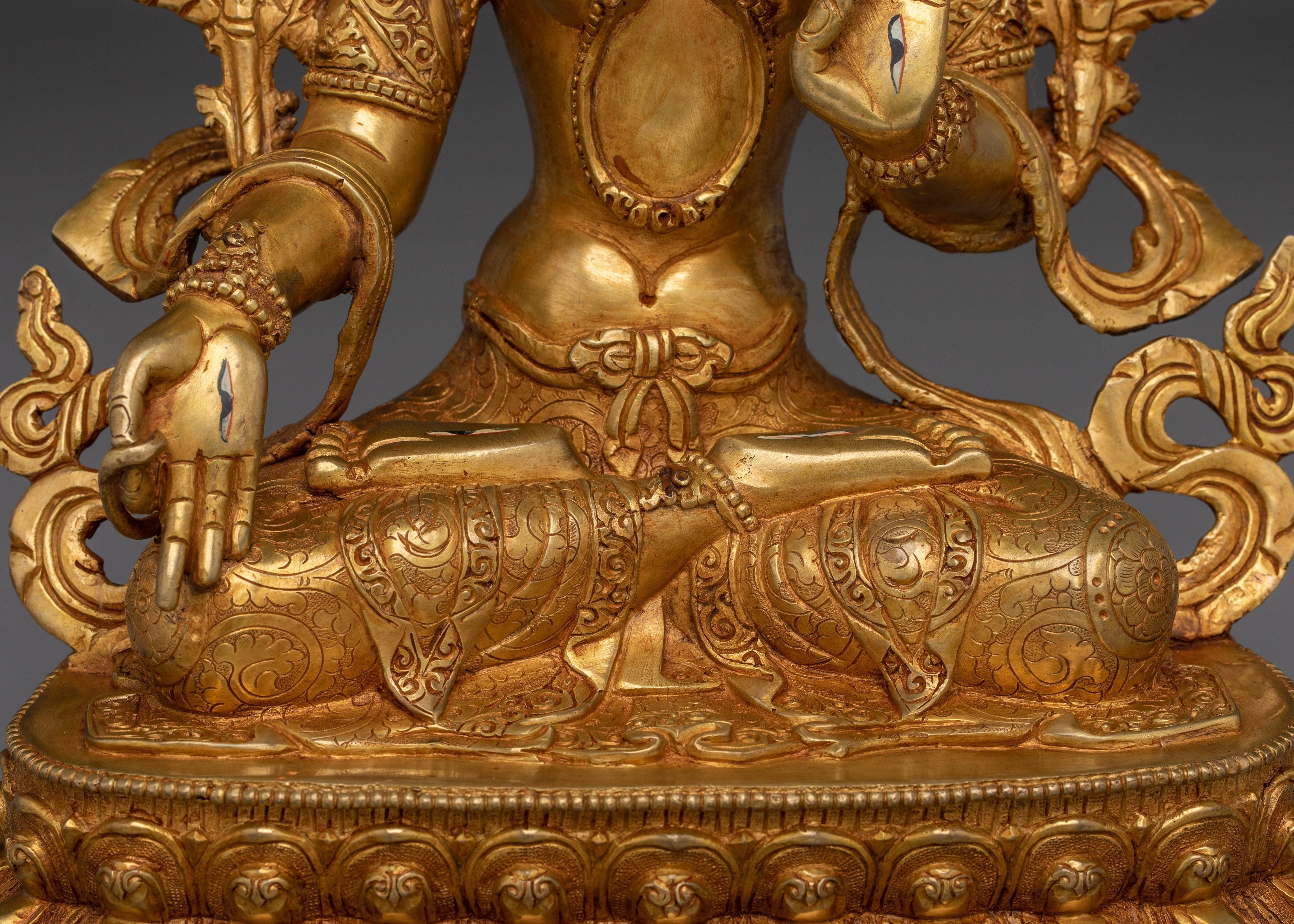 Sita Tara Healing Deity Statue | White Tara - Symbol of Compassion and Healing