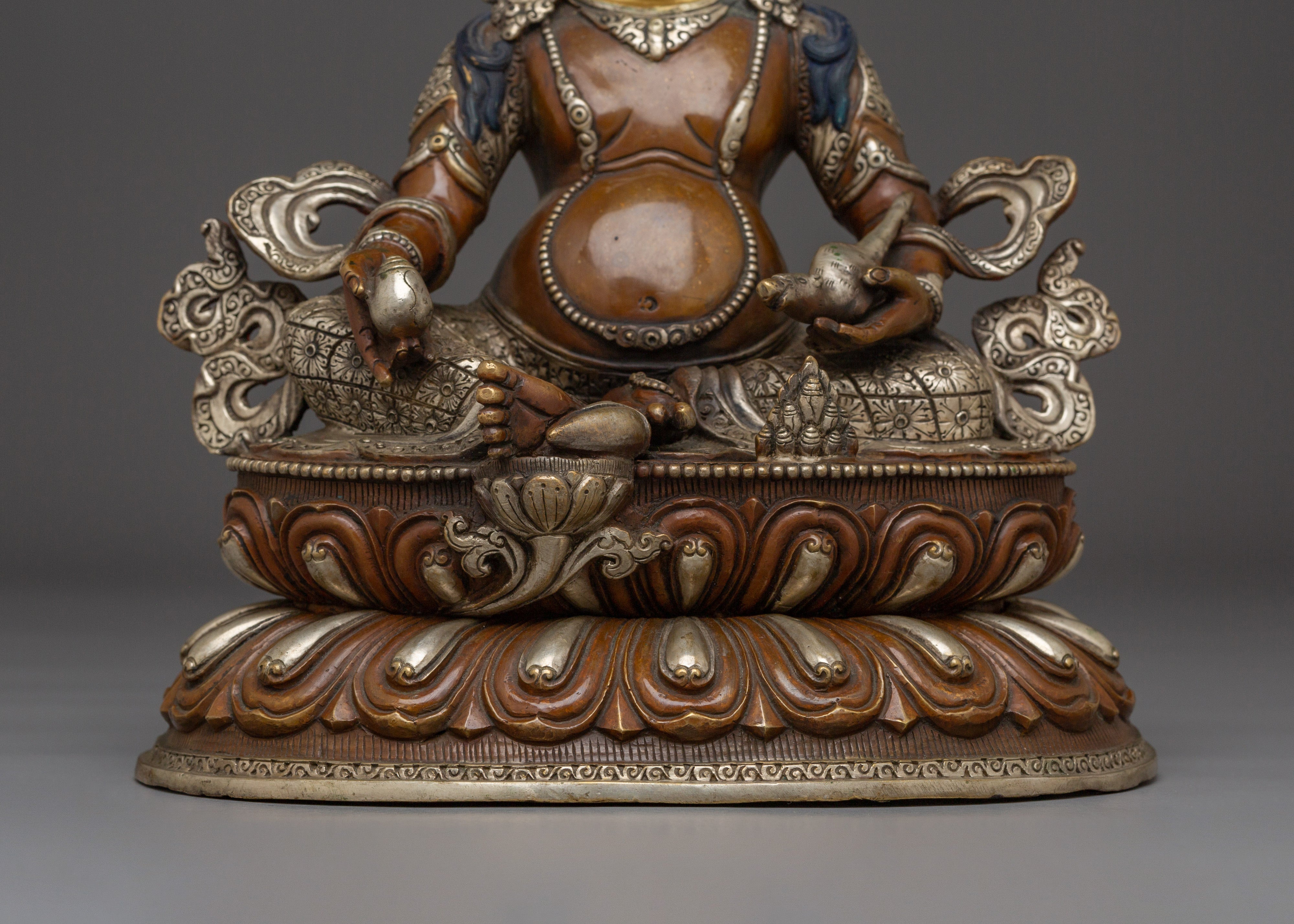 Buddhist Prosperity, Dzambhala | Tibetan Artwork
