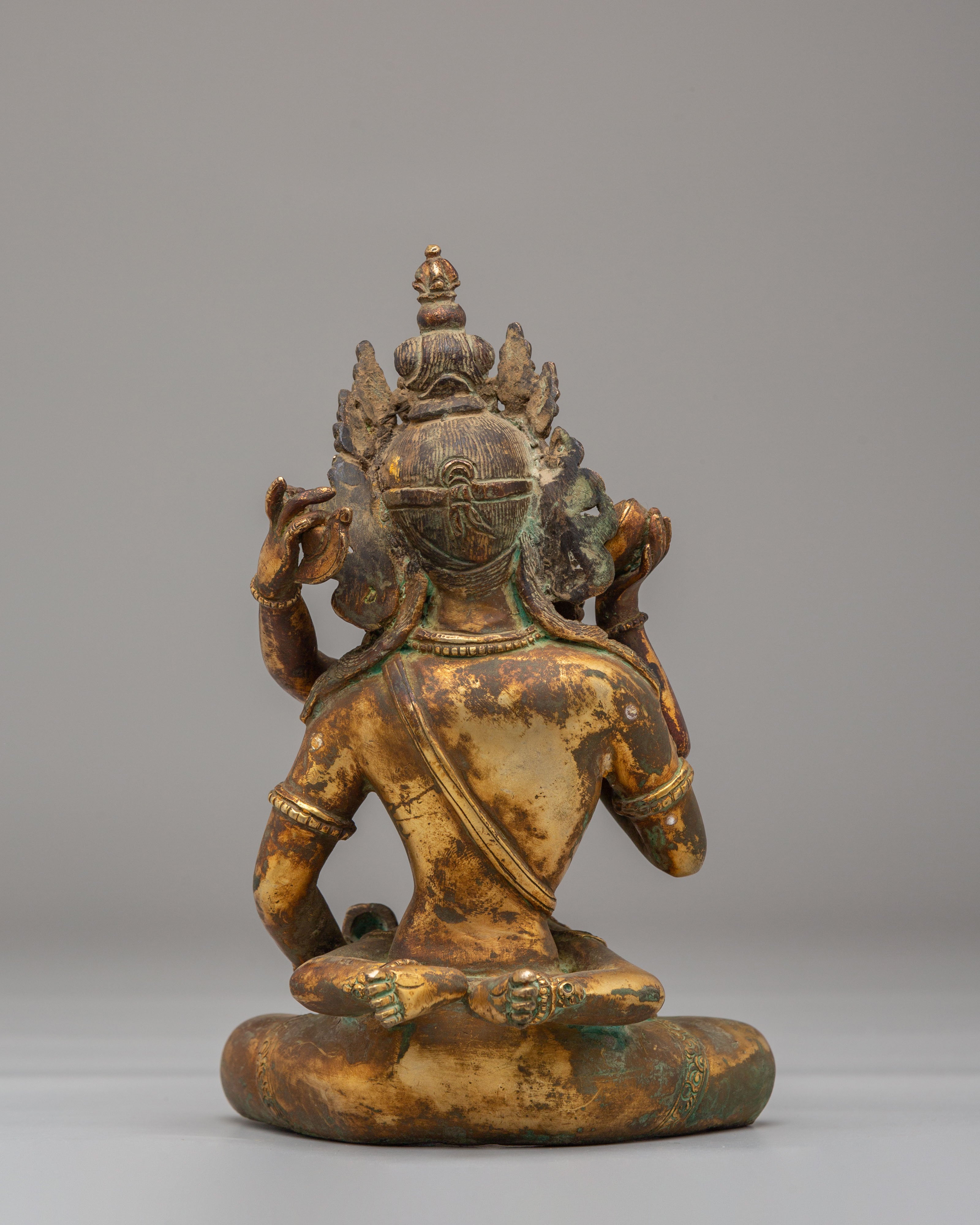 Vajrasattva With Consort Figurine | Vajragarvi Buddhist Sculpture